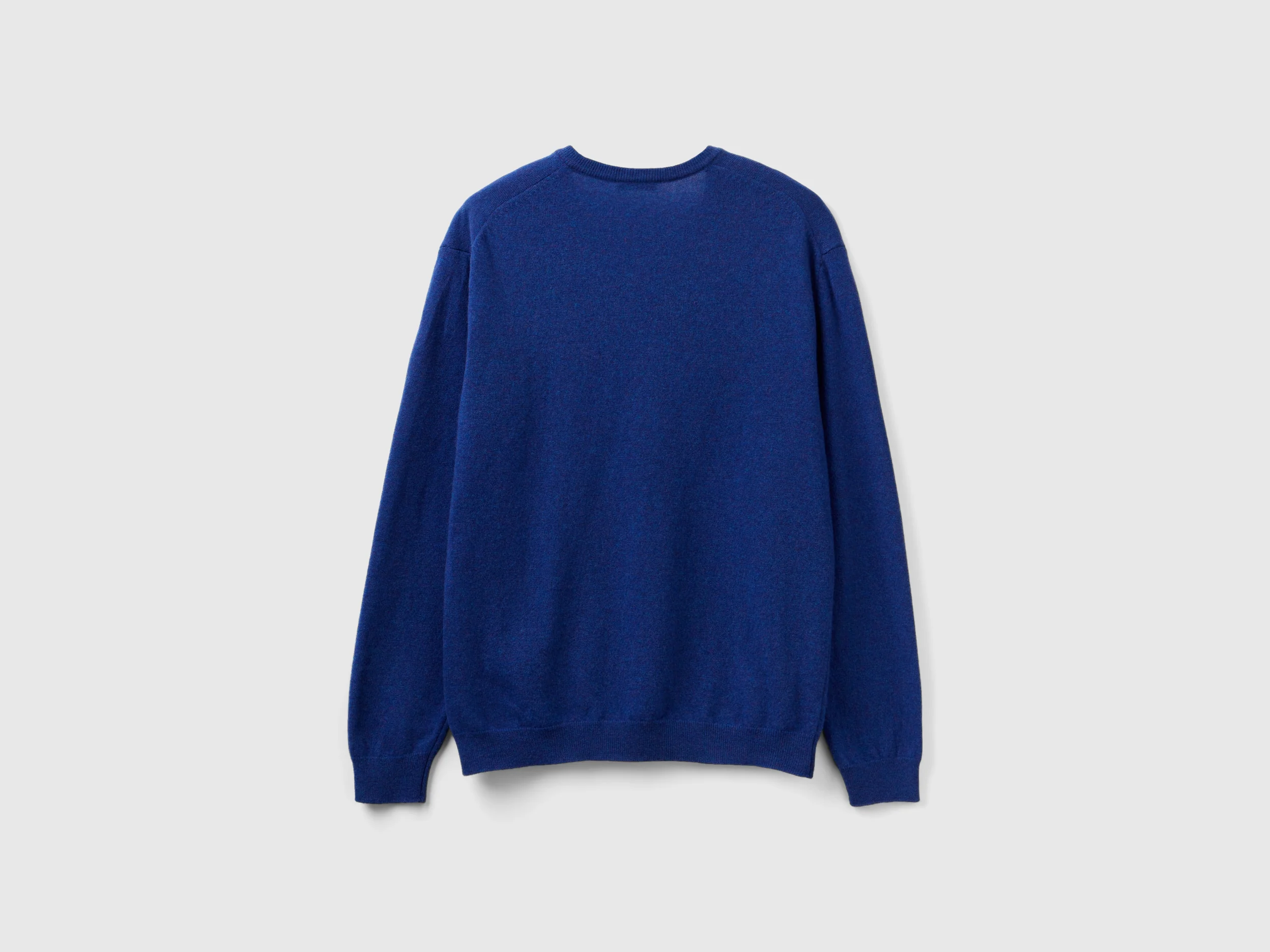 Maglia scollo a V in pura lana Merino - Image 2