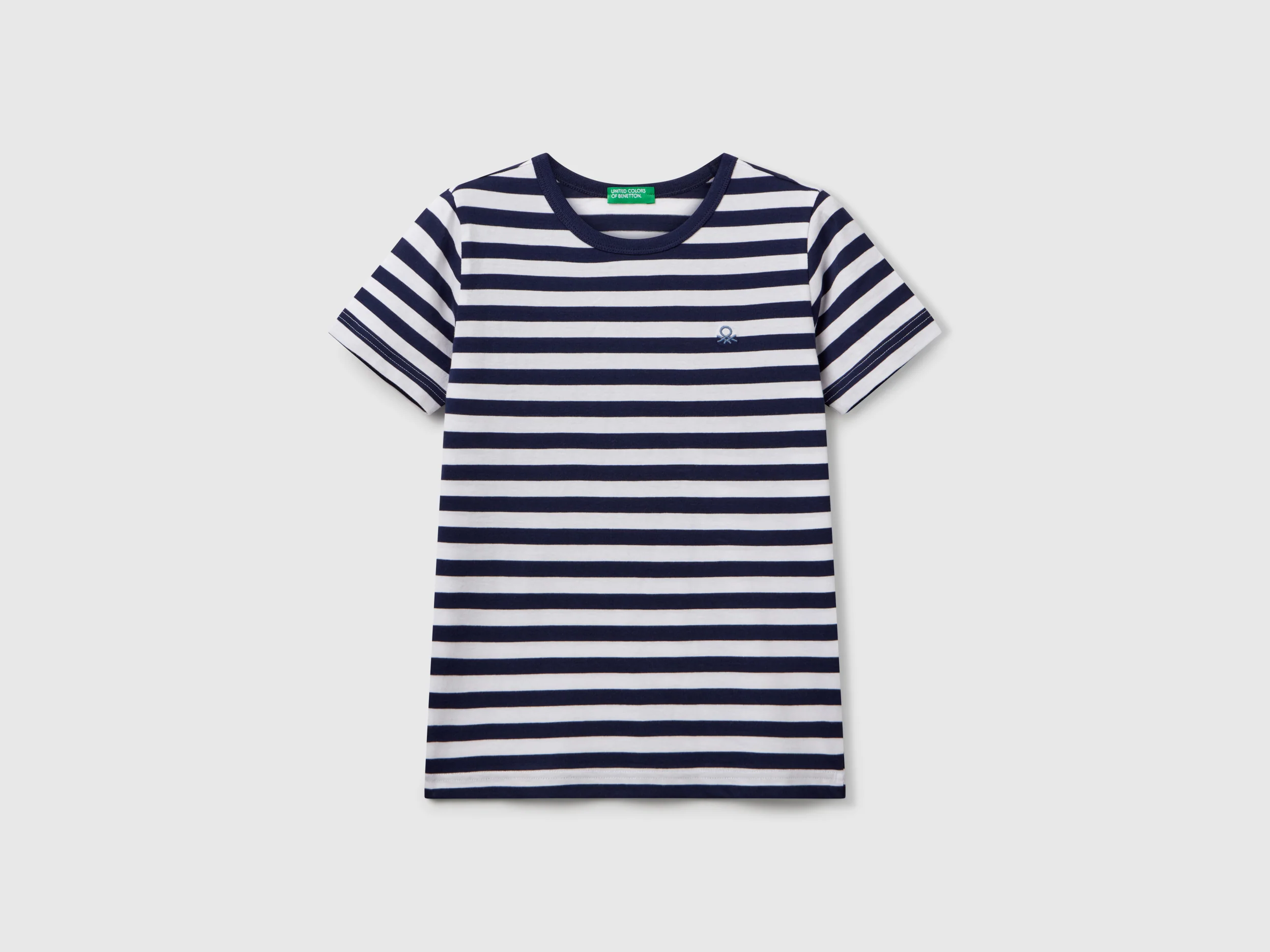 Maglietta a righe 100% cotone