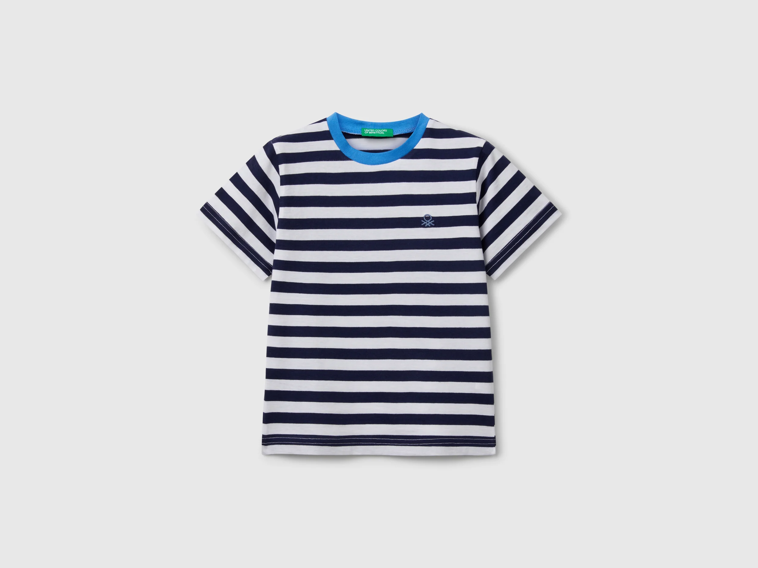 Maglietta a righe 100% cotone