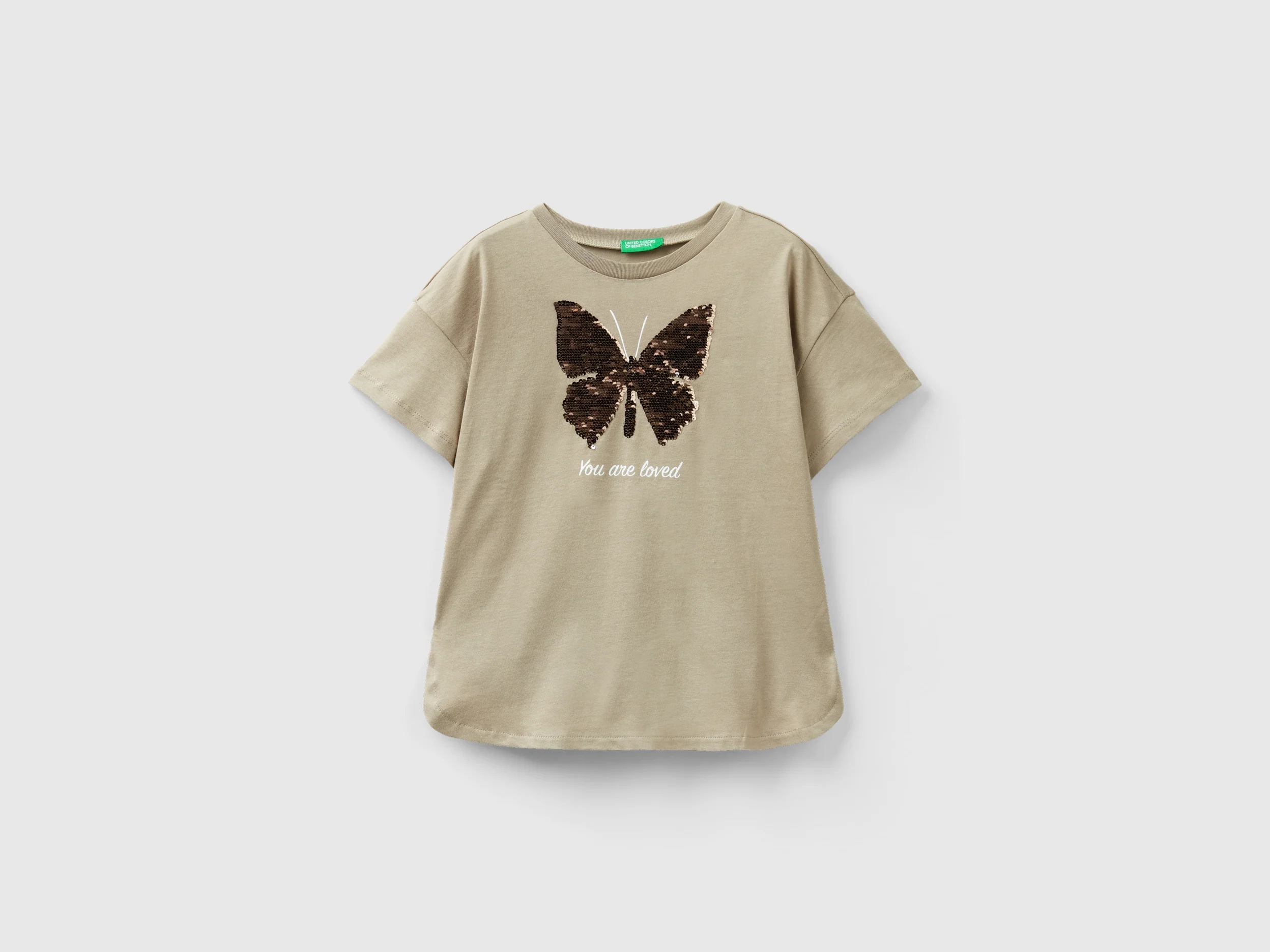 Maglietta con paillettes reversibili - Image 2