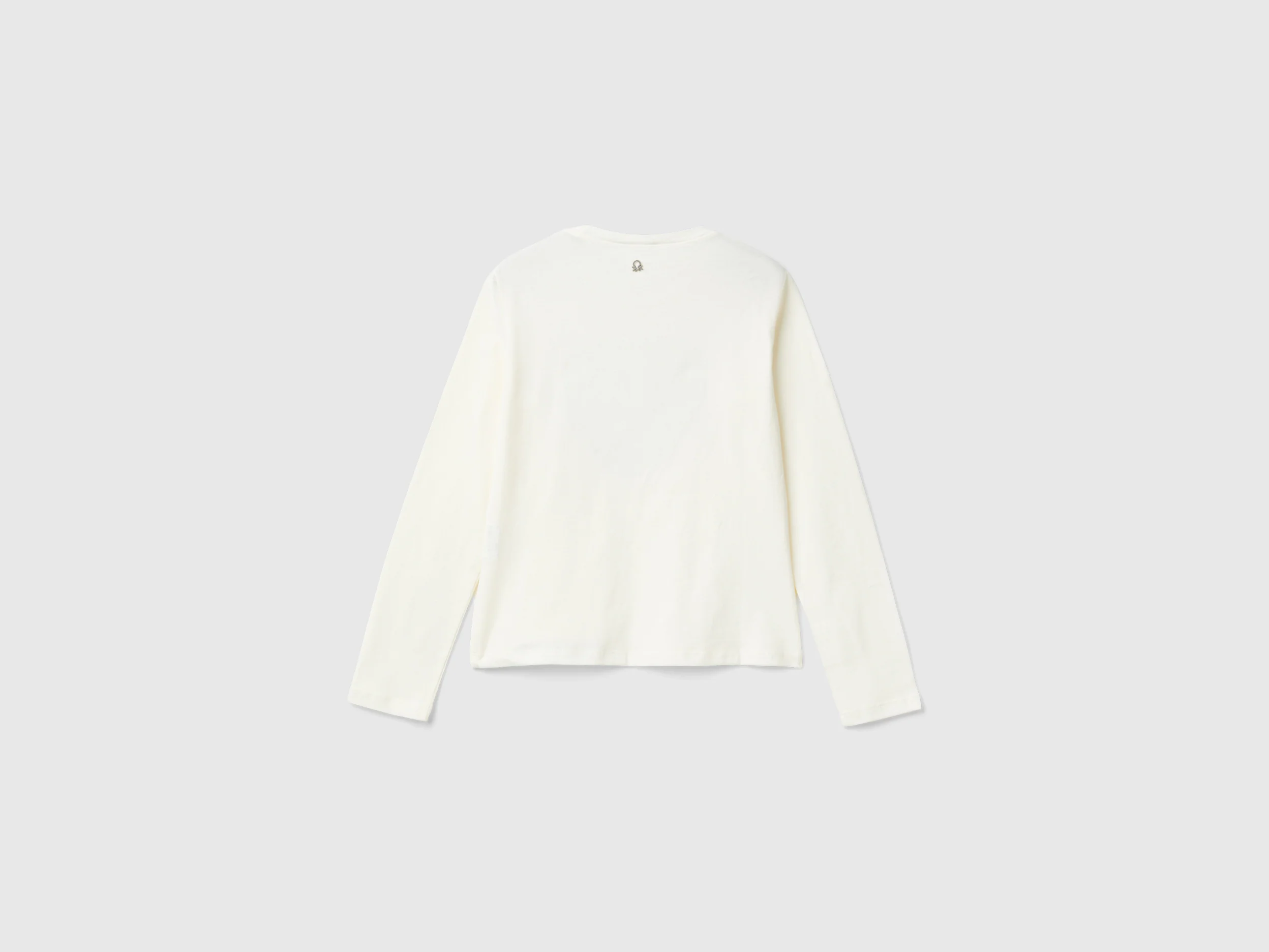 Maglietta con ricamo in lurex - Image 2