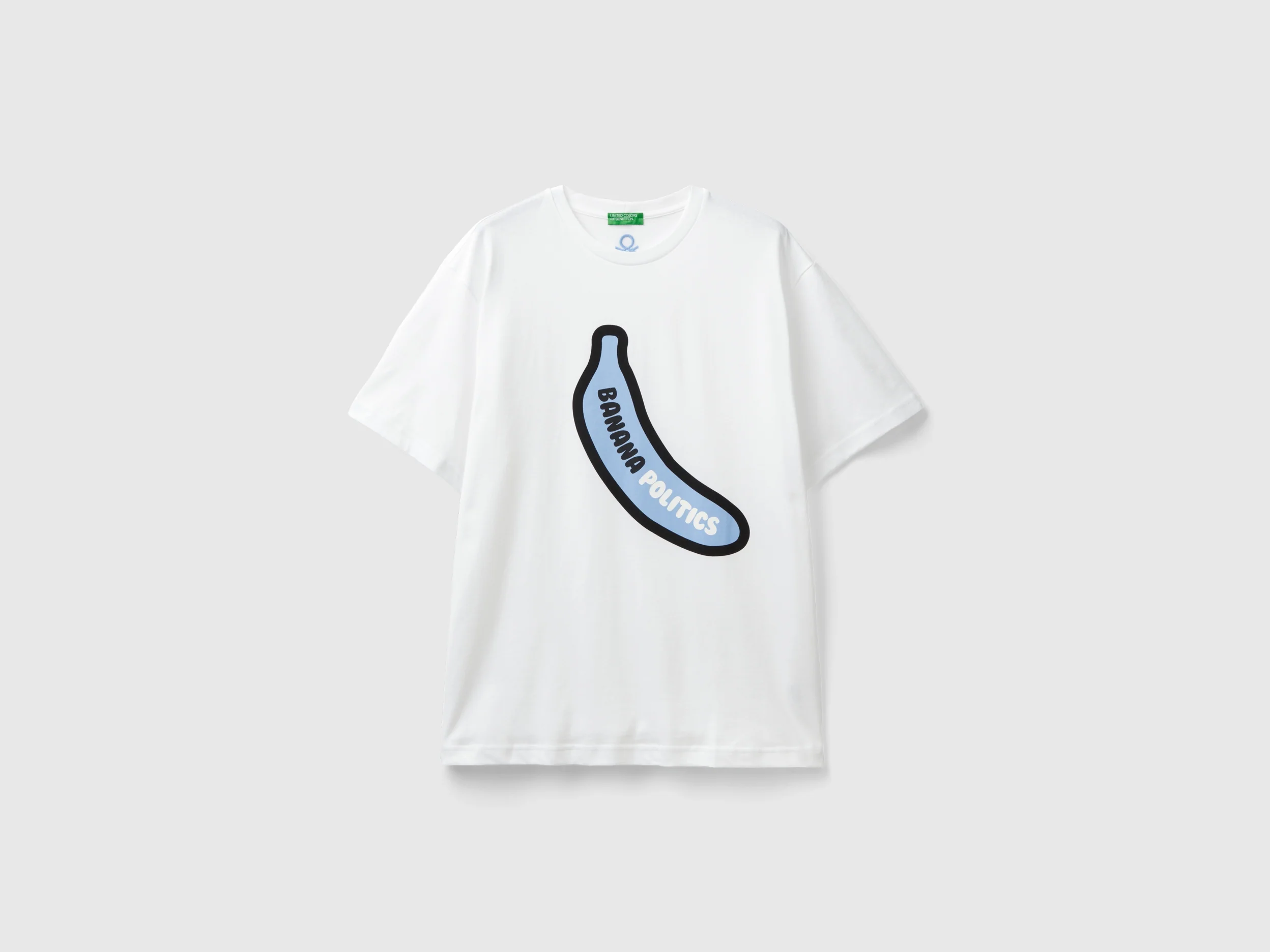 Maglietta oversize con stampa banana