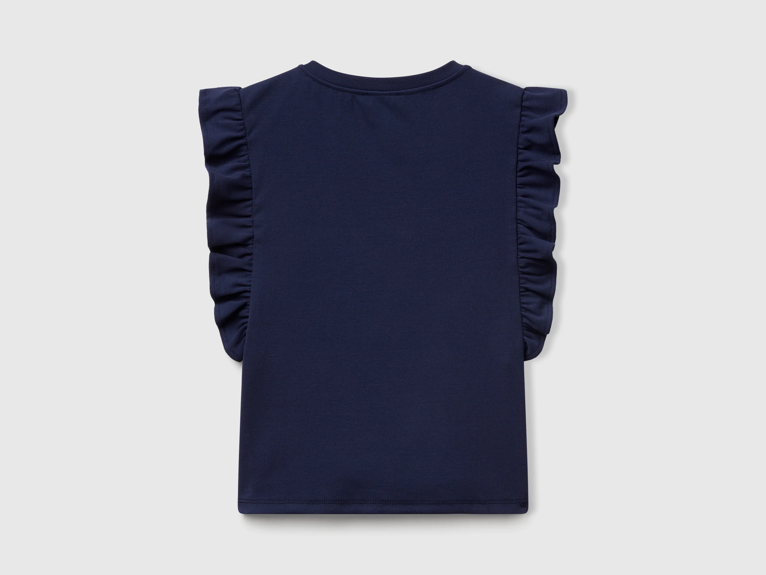Maglietta slim fit con rouches - Image 2