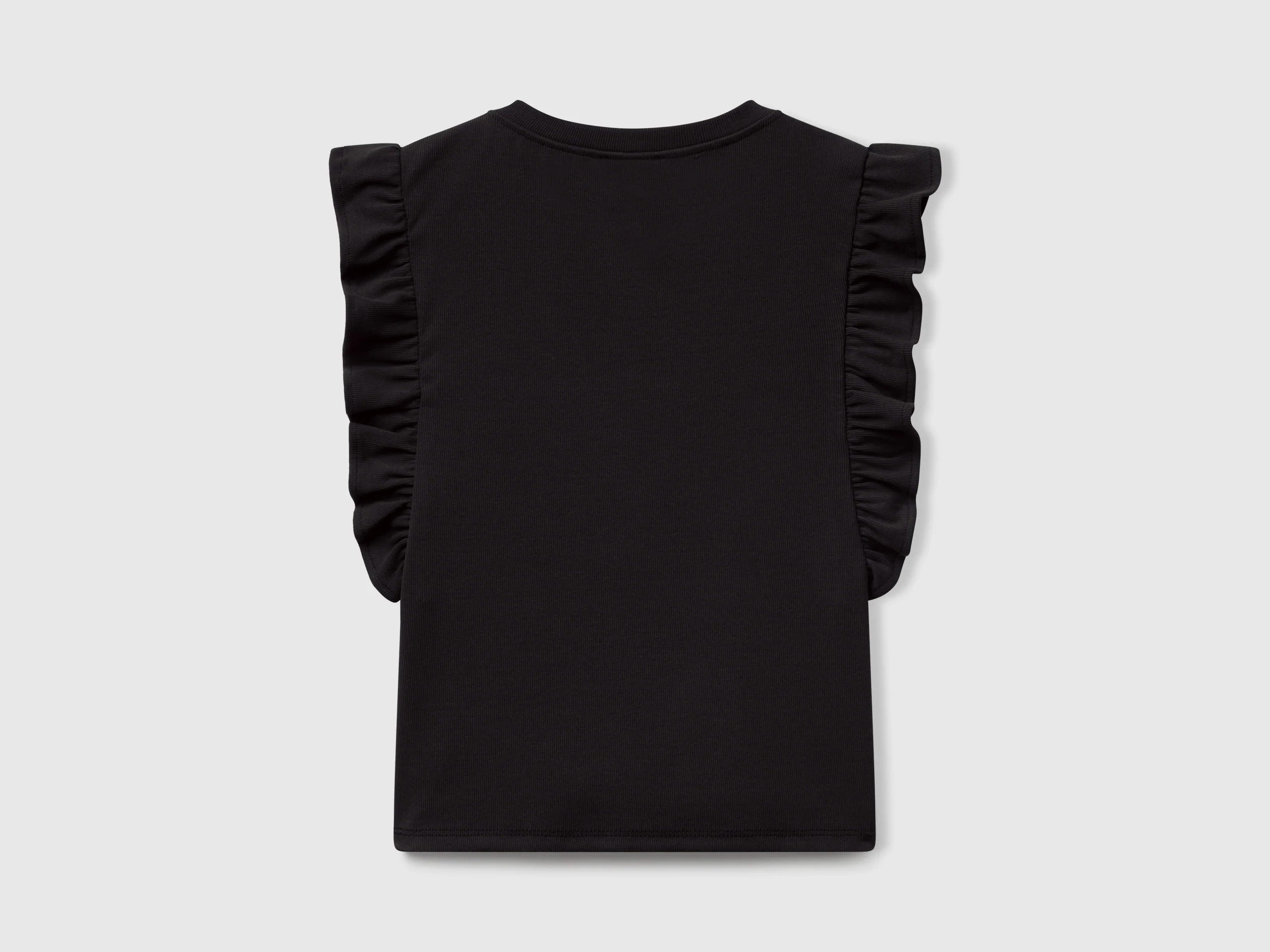 Maglietta slim fit con rouches - Image 2