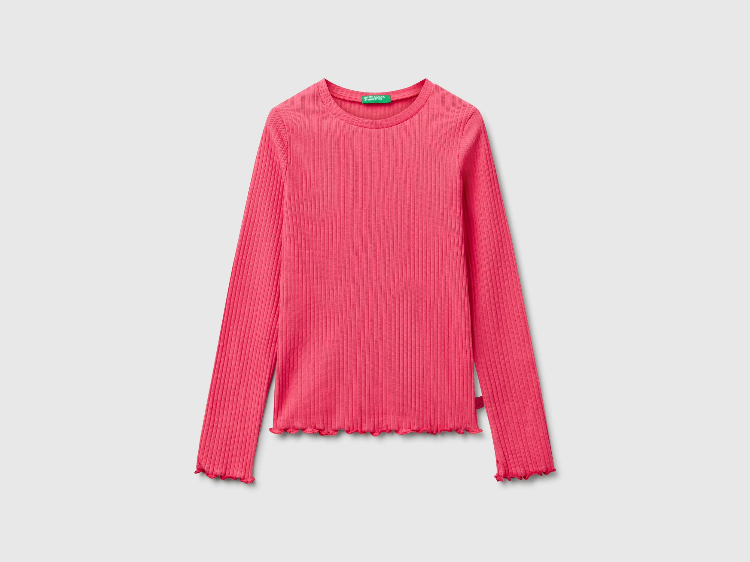Maglietta slim fit in cotone stretch