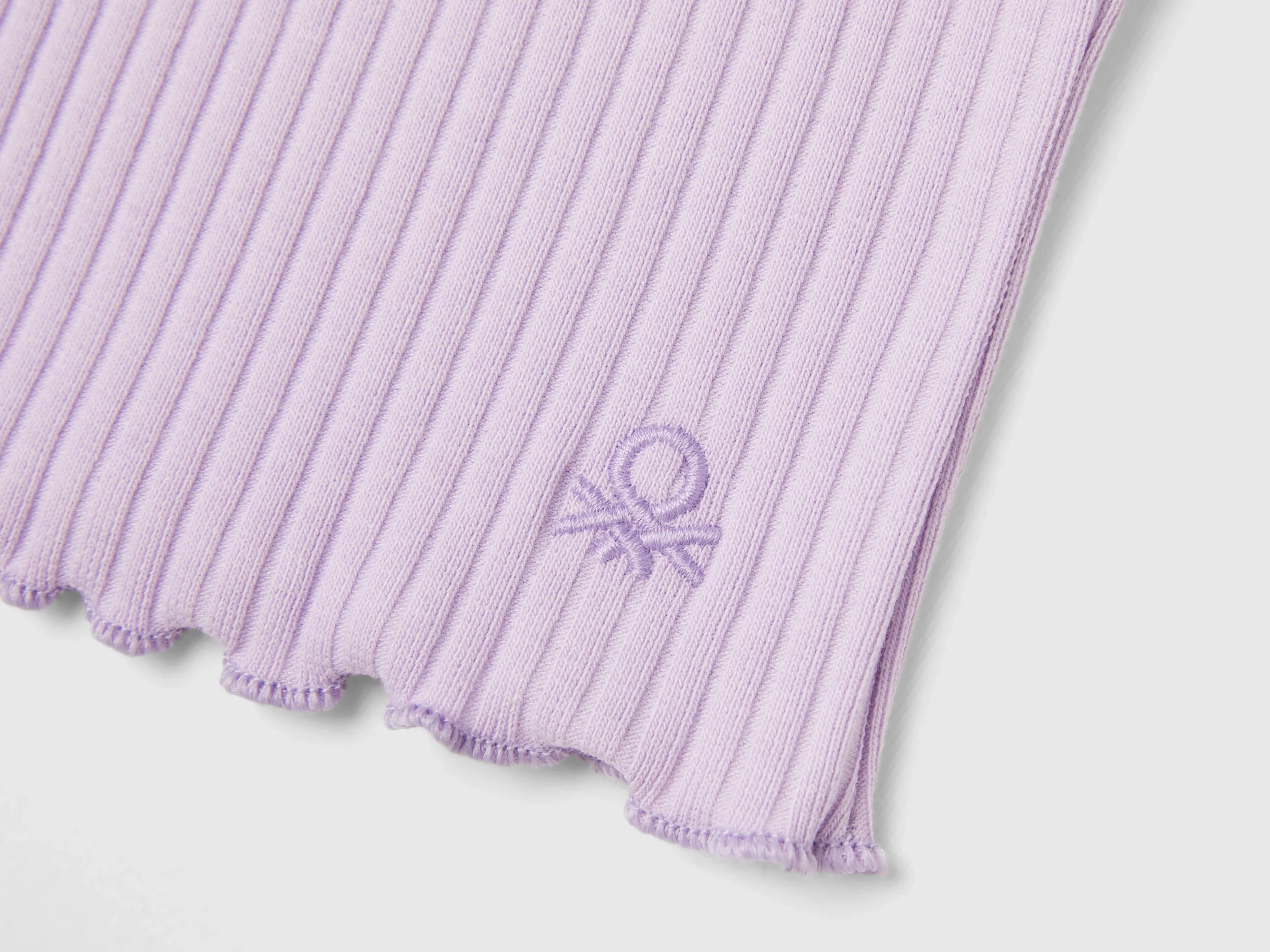 Maglietta slim fit in cotone stretch - Image 3