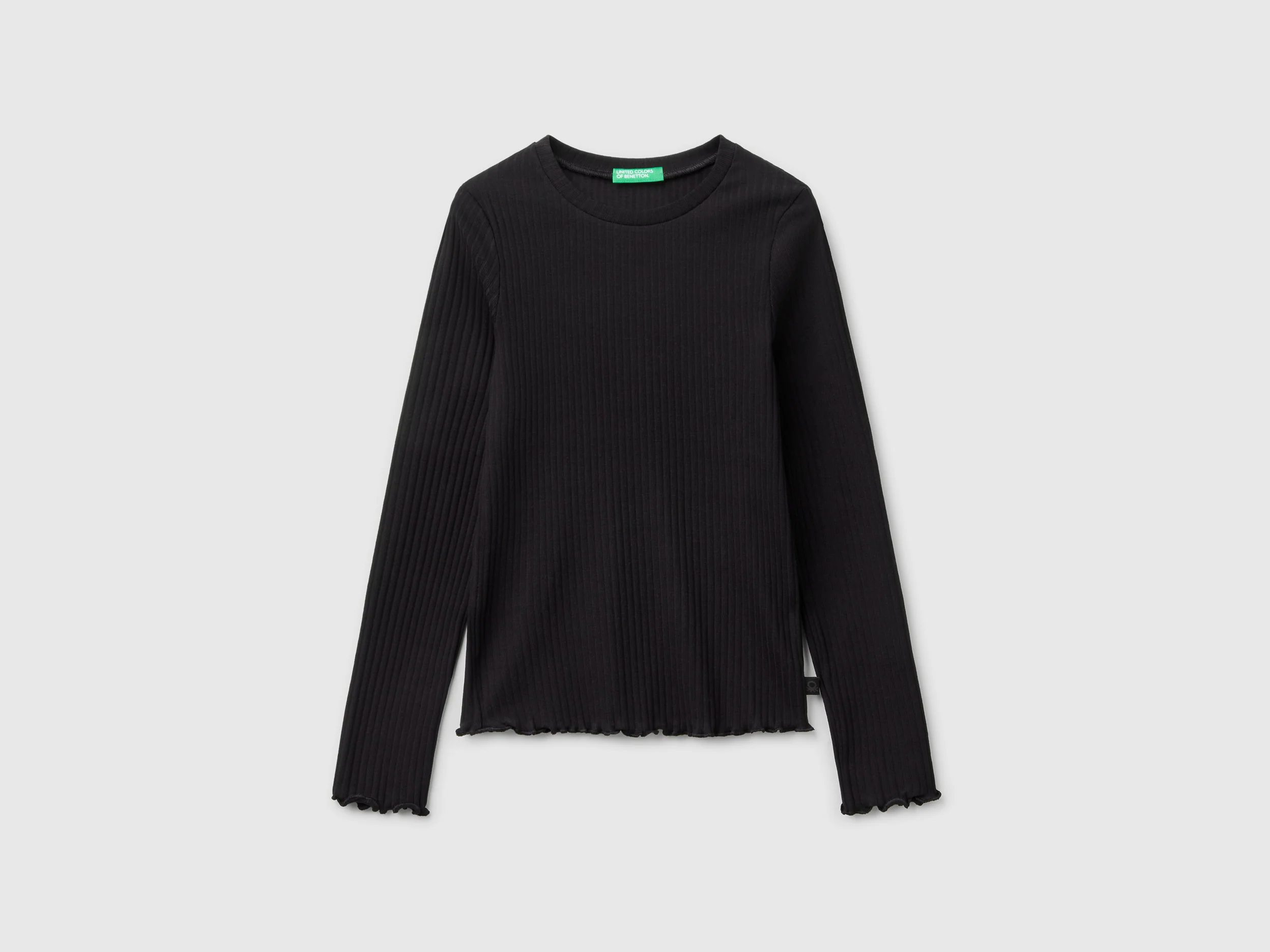 Maglietta slim fit in cotone stretch