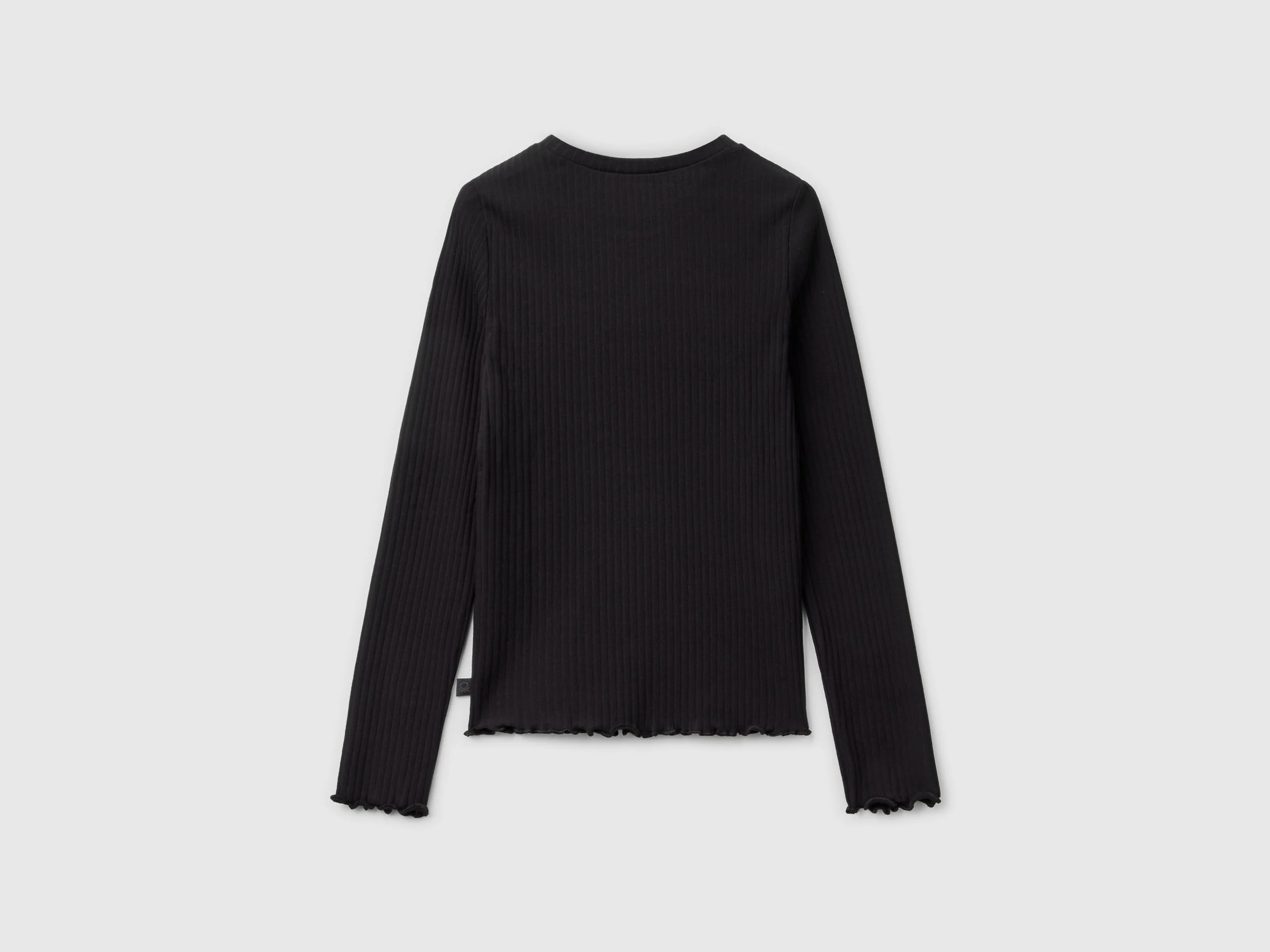 Maglietta slim fit in cotone stretch - Image 2