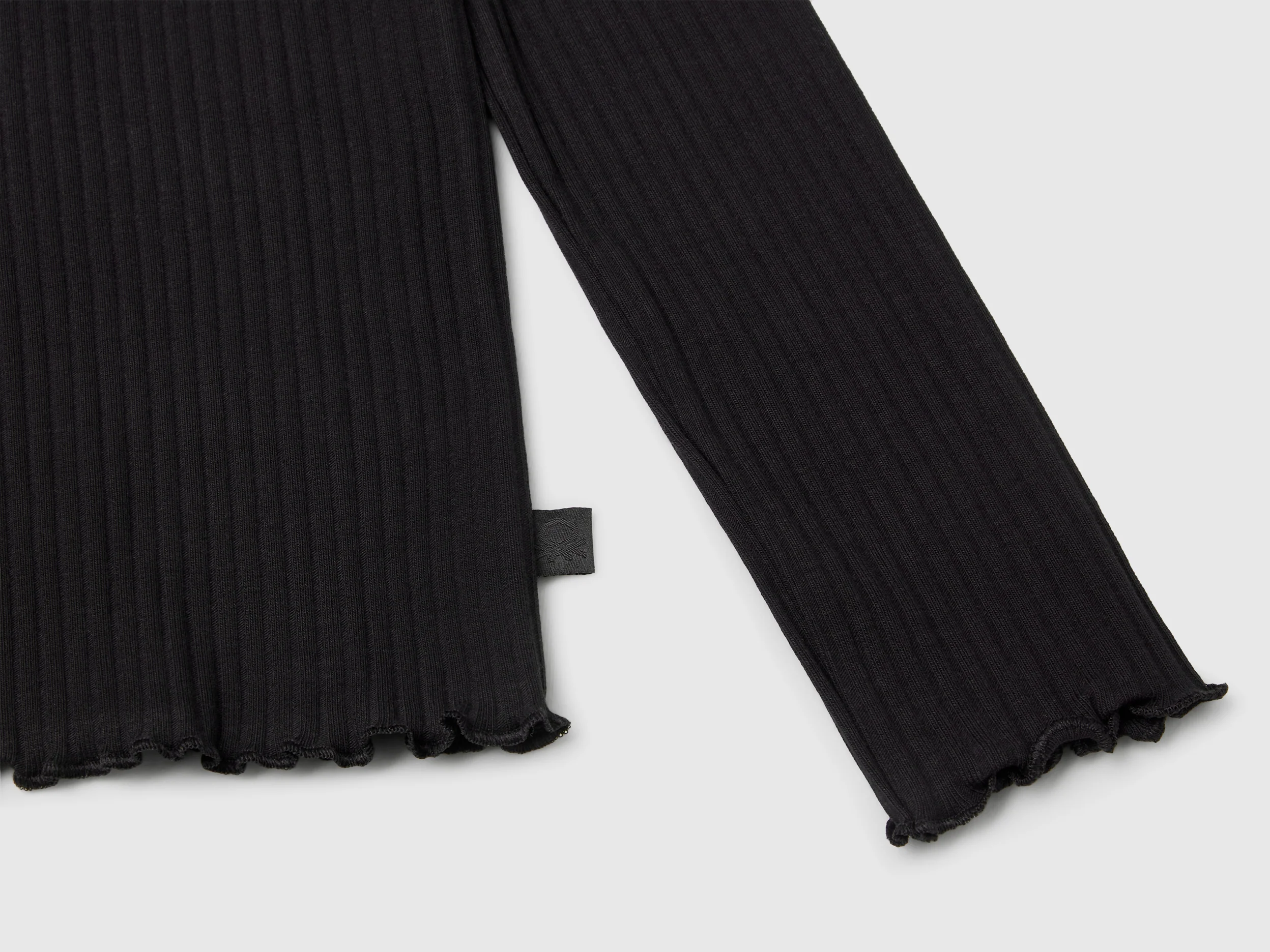 Maglietta slim fit in cotone stretch - Image 3