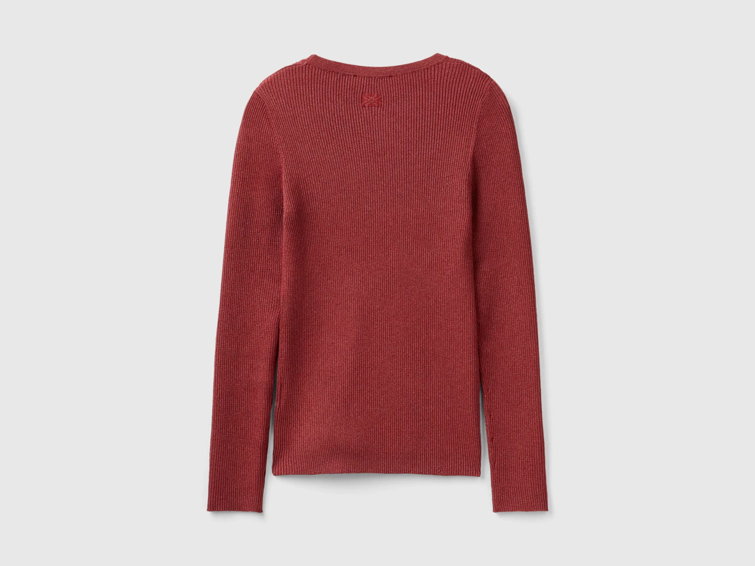 Maglioncino a costine con lurex - Image 2