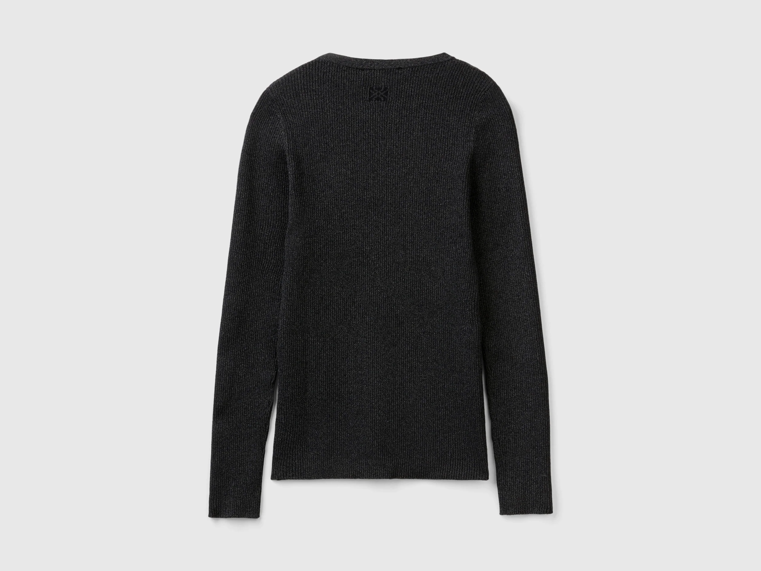 Maglioncino a costine con lurex - Image 2