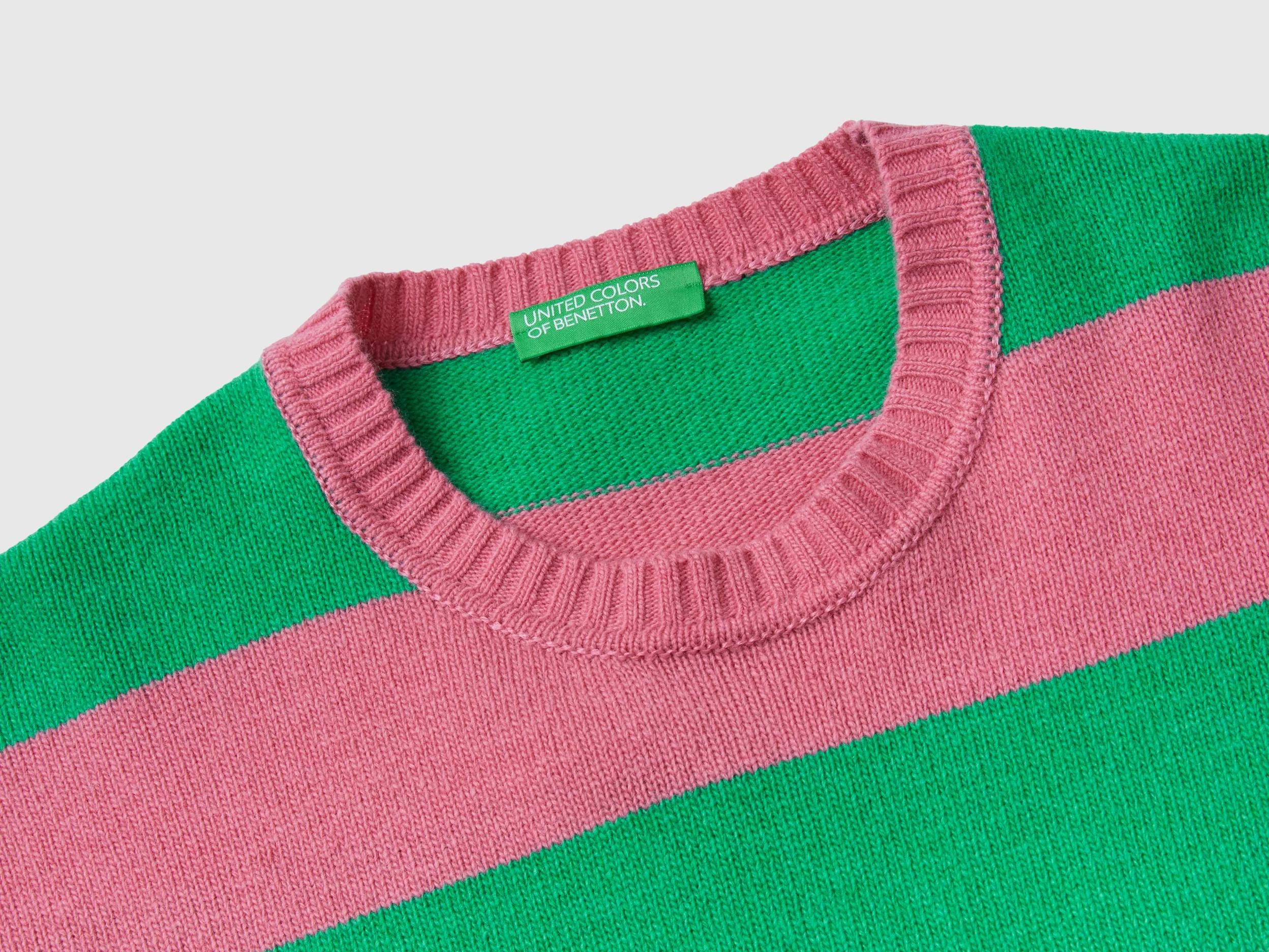 Maglione a righe bicolor - Image 3