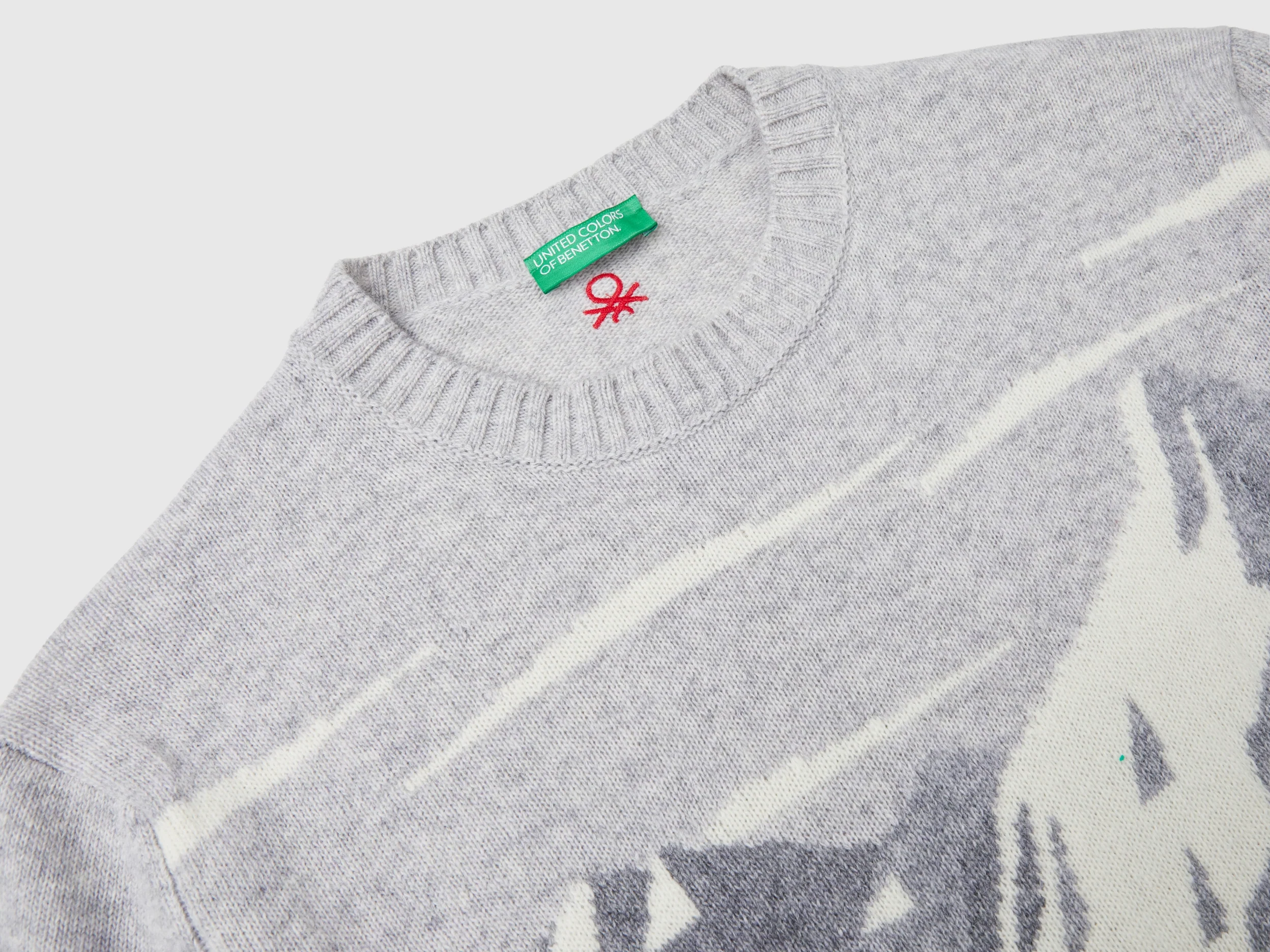 Maglione con grafica sci - Image 3