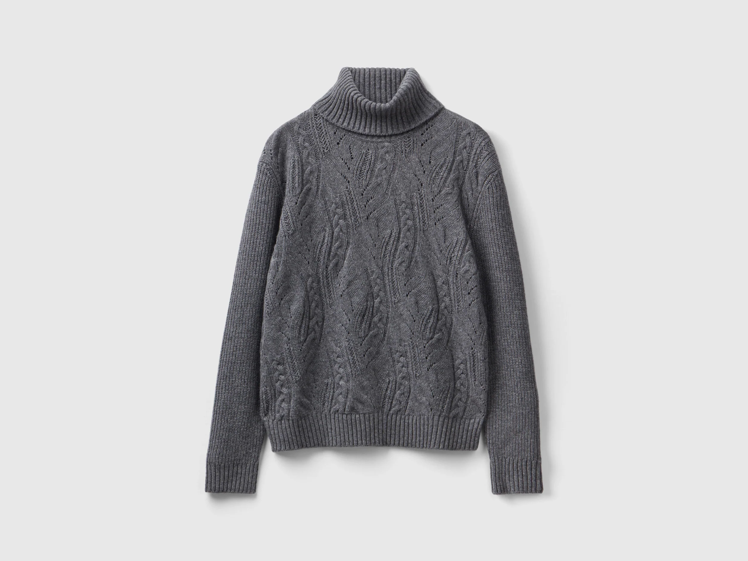 Maglione dolcevita lavorato