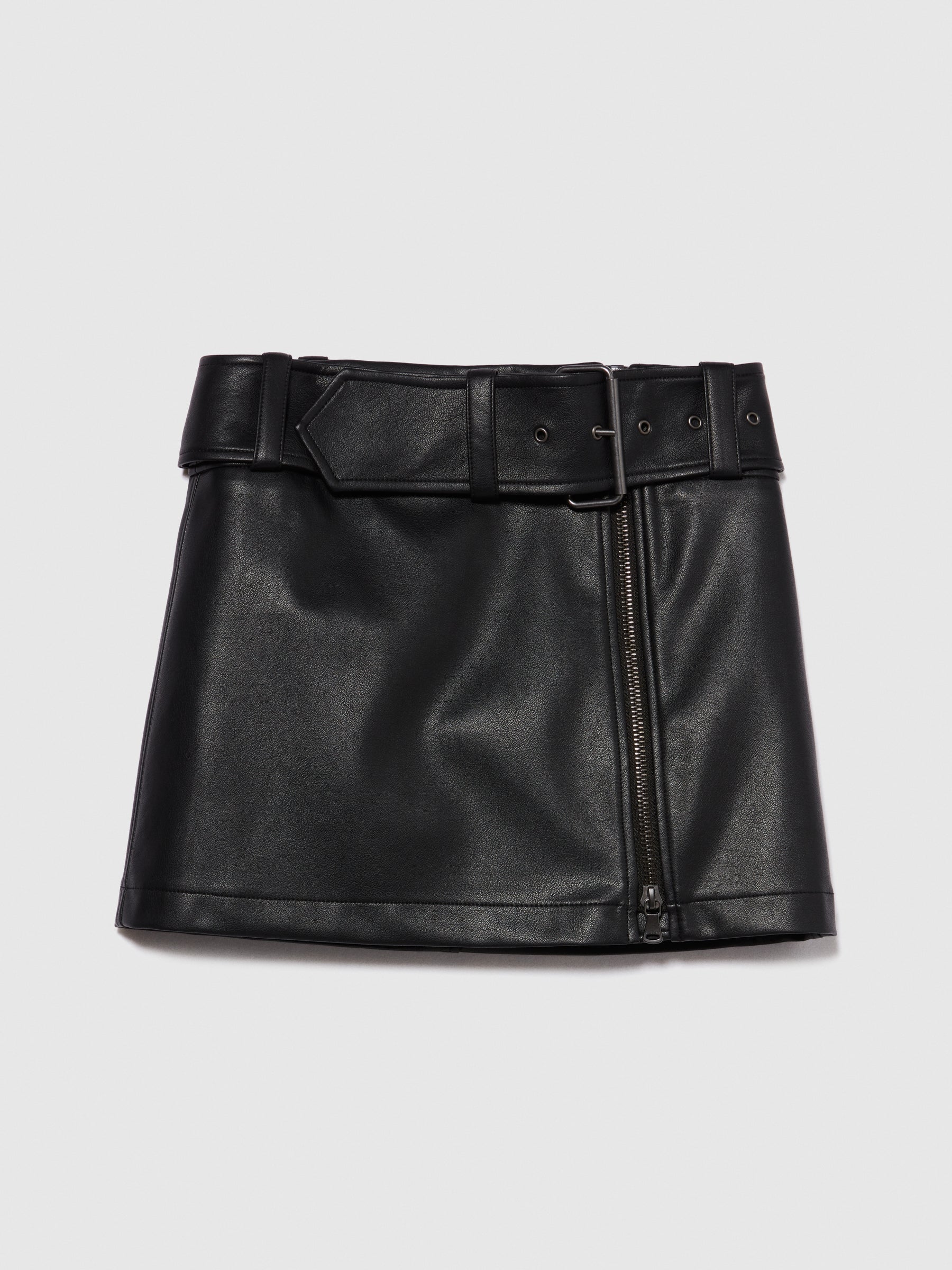 Minigonna con maxi cintura