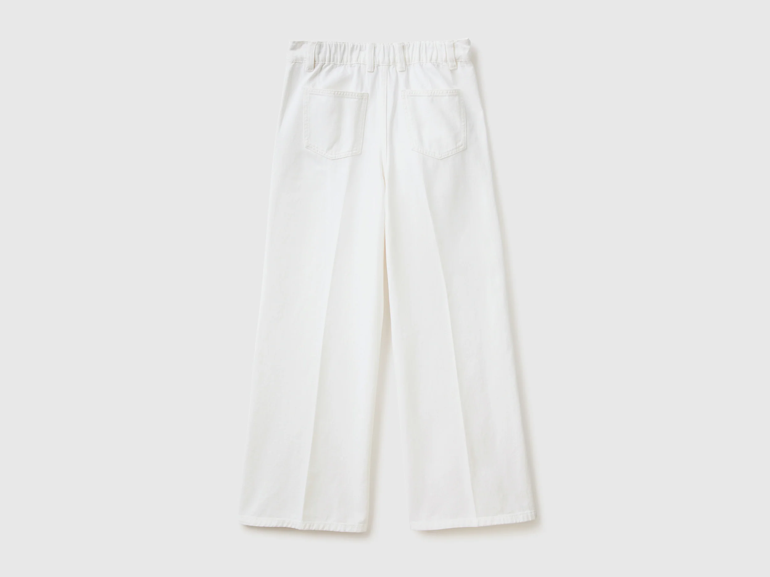 Pantaloni a vita alta con gamba ampia - Image 2