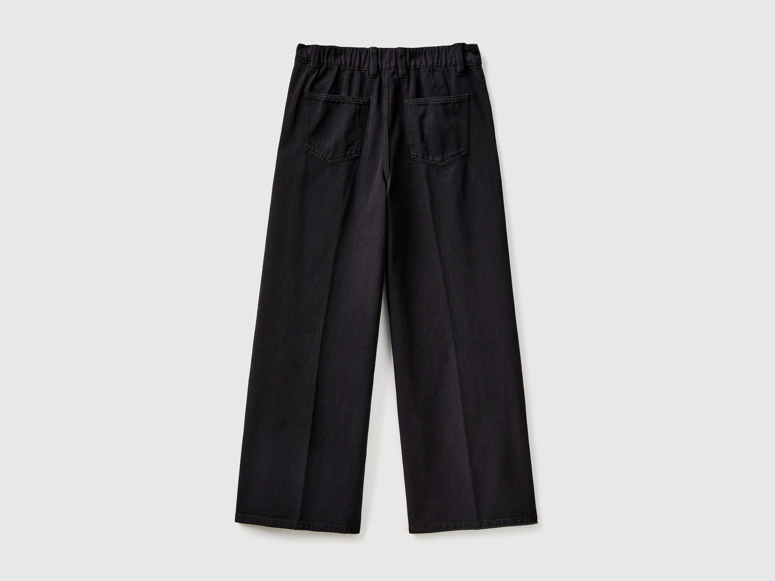 Pantaloni a vita alta con gamba ampia - Image 2