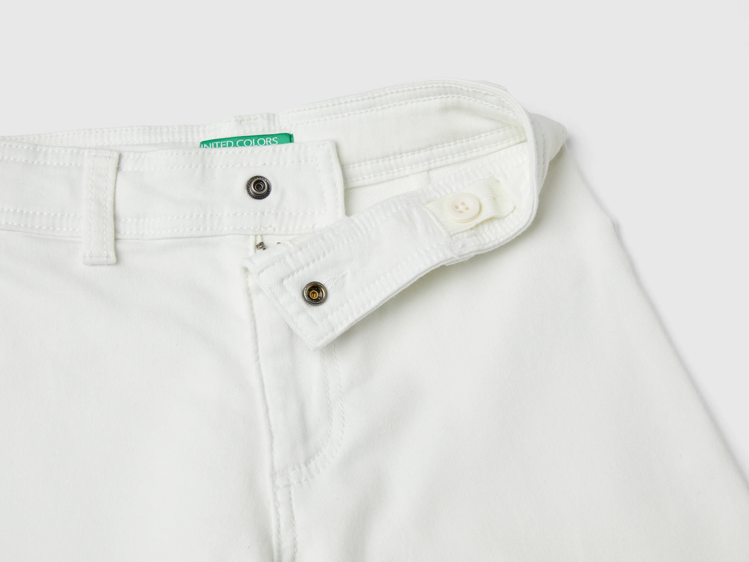 Pantaloni ampi in cotone stretch - Image 3