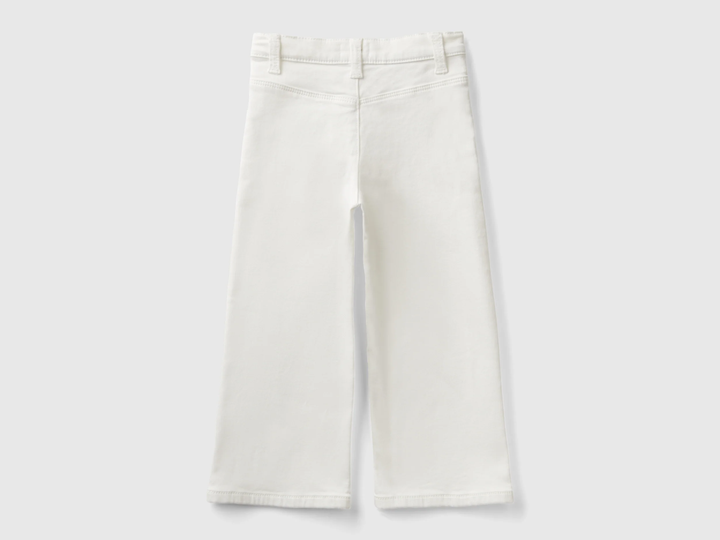 Pantaloni ampi in cotone stretch - Image 2