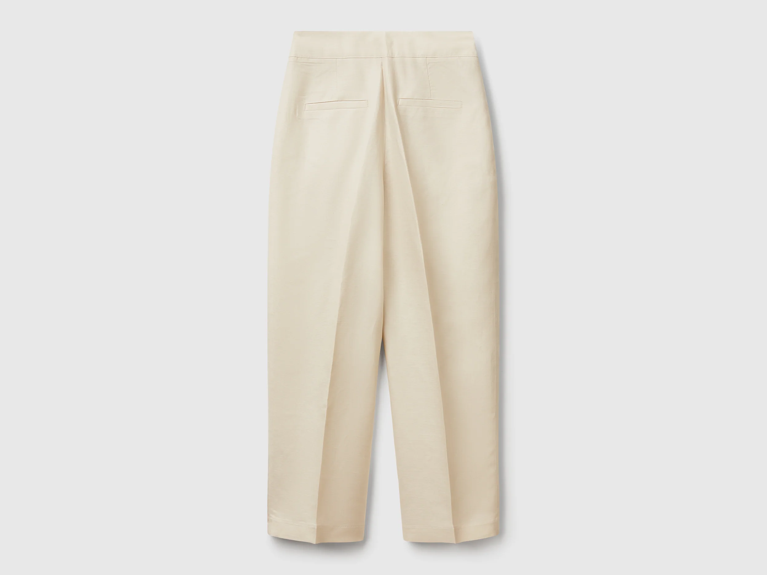 Pantaloni ampi in misto lino - Image 2