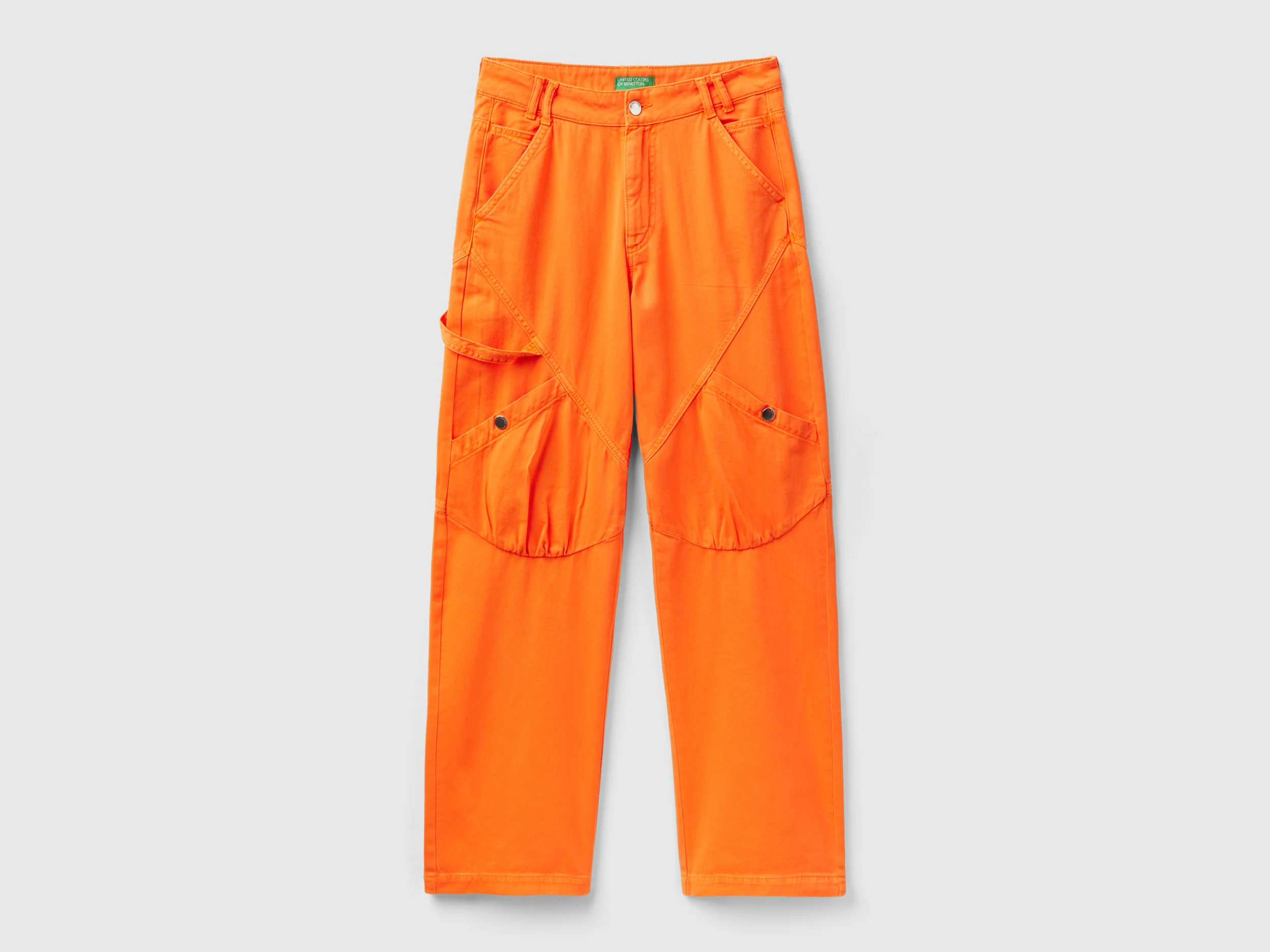 Pantaloni cargo in cotone