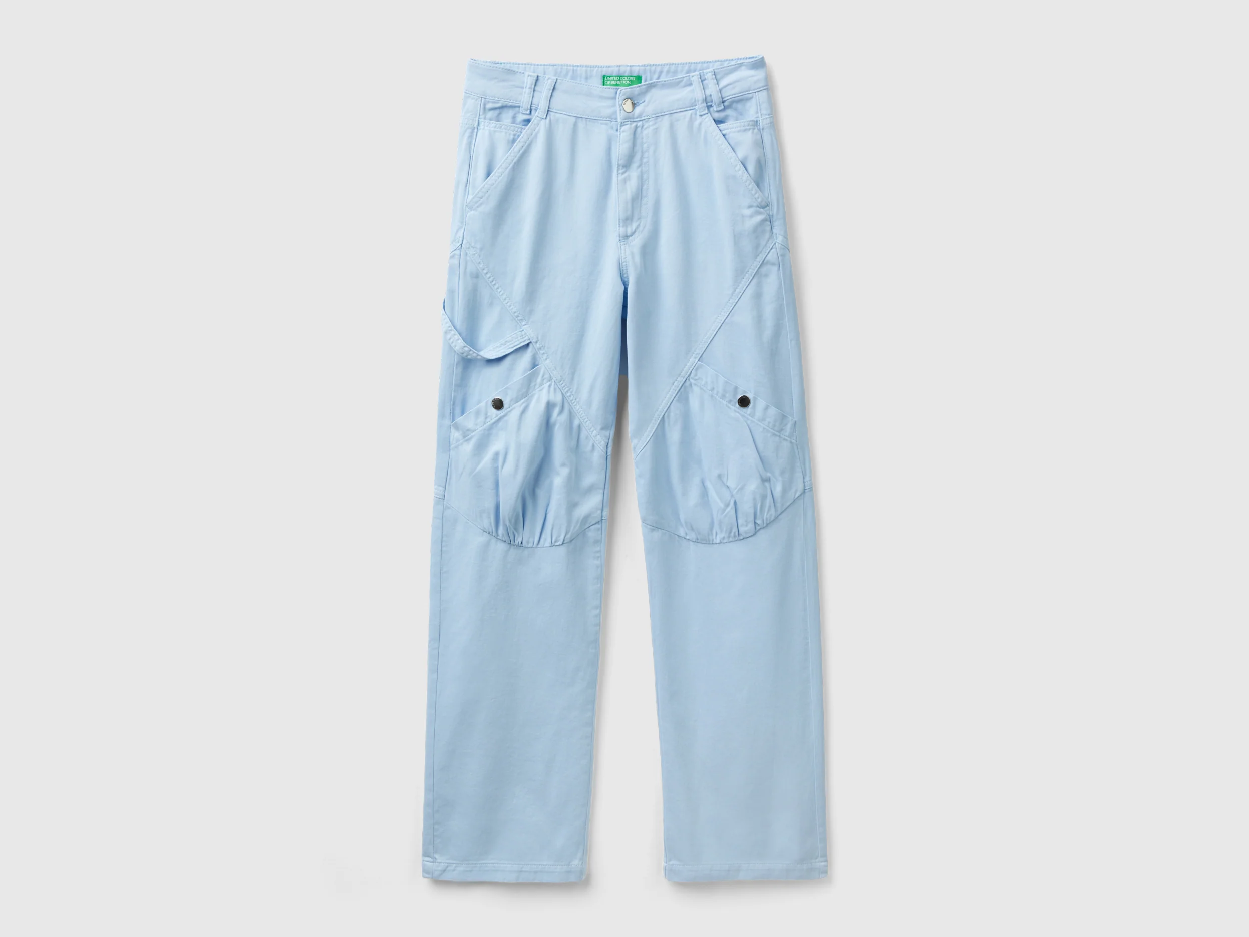 Pantaloni cargo in cotone