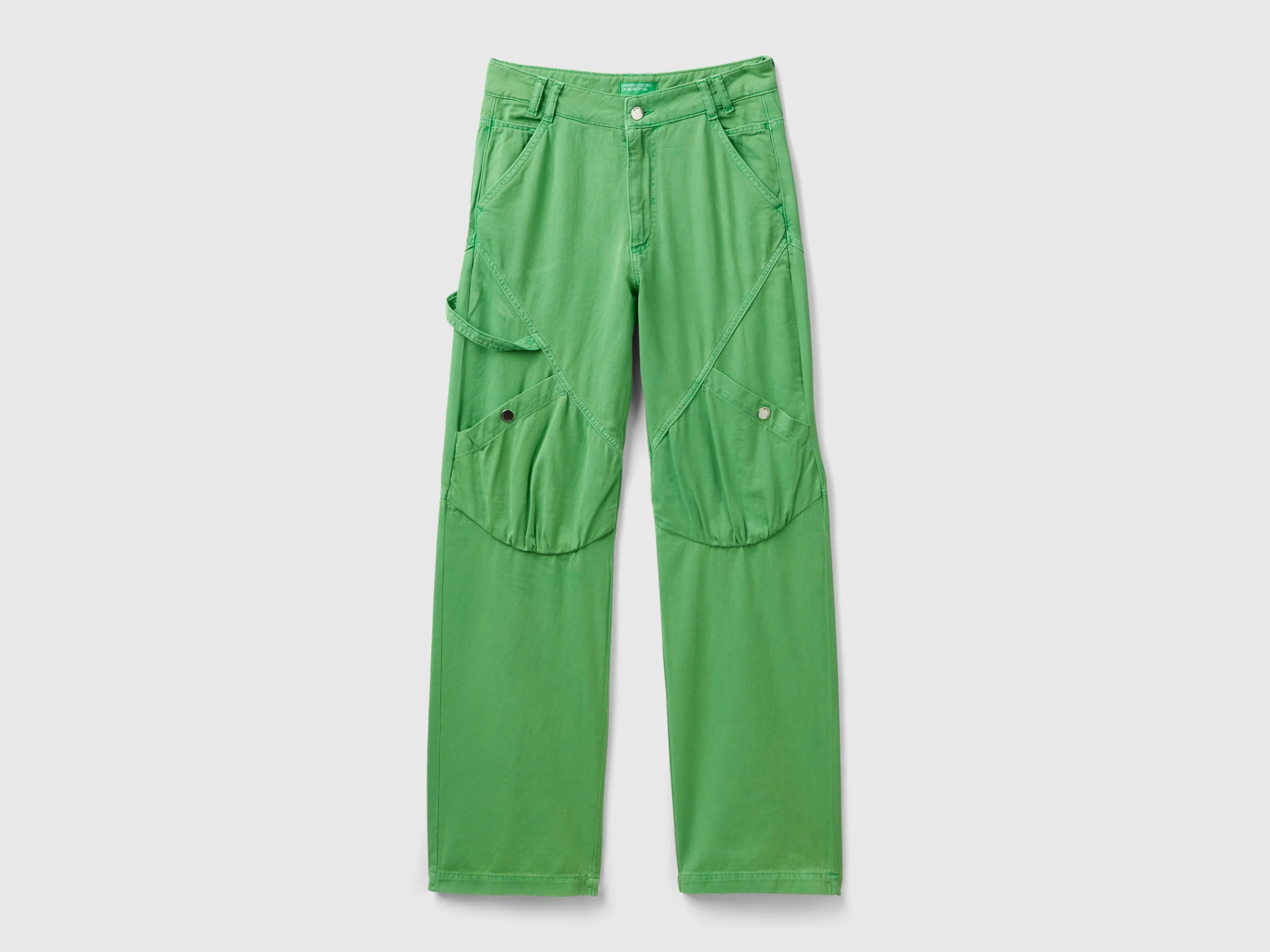 Pantaloni cargo in cotone