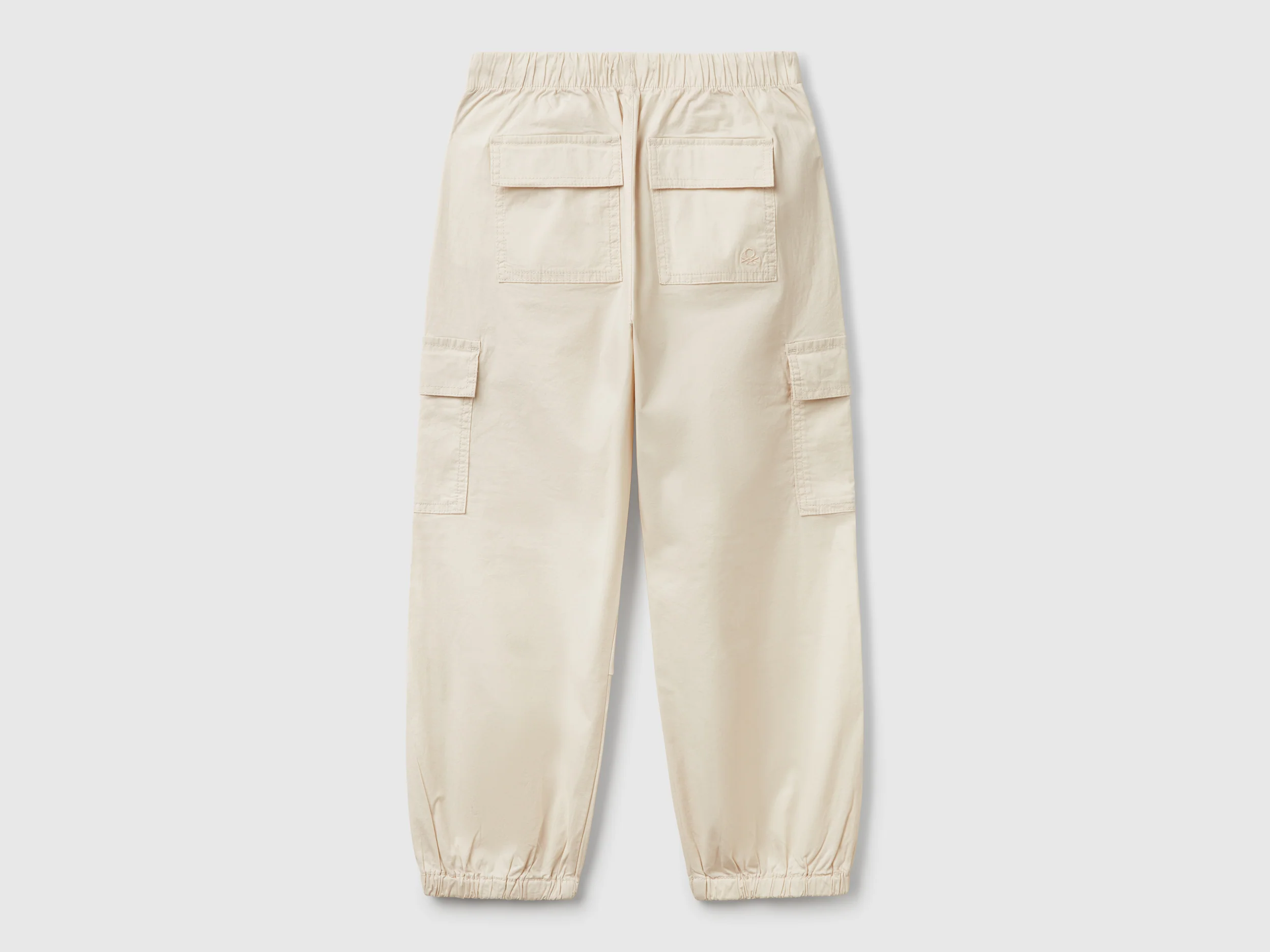 Pantaloni cargo in cotone stretch - Image 2
