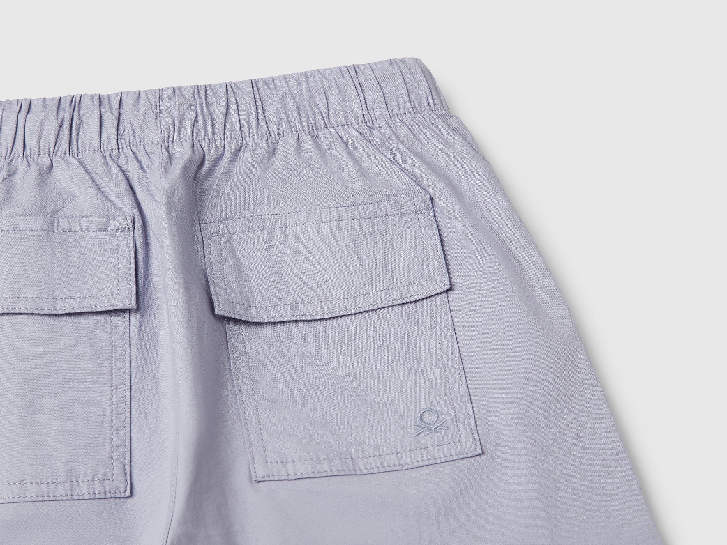 Pantaloni cargo in cotone stretch - Image 3