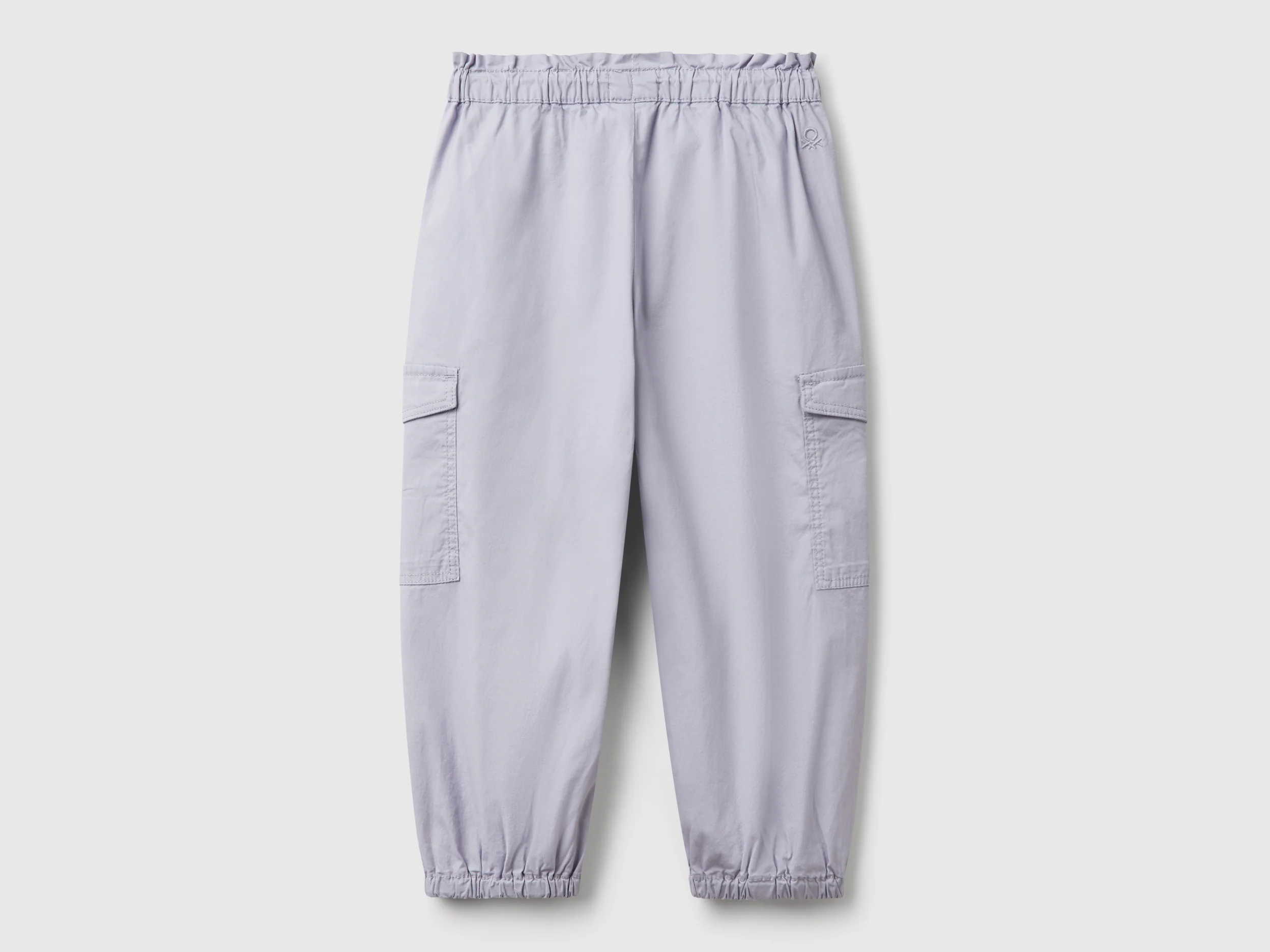 Pantaloni cargo in cotone stretch - Image 2
