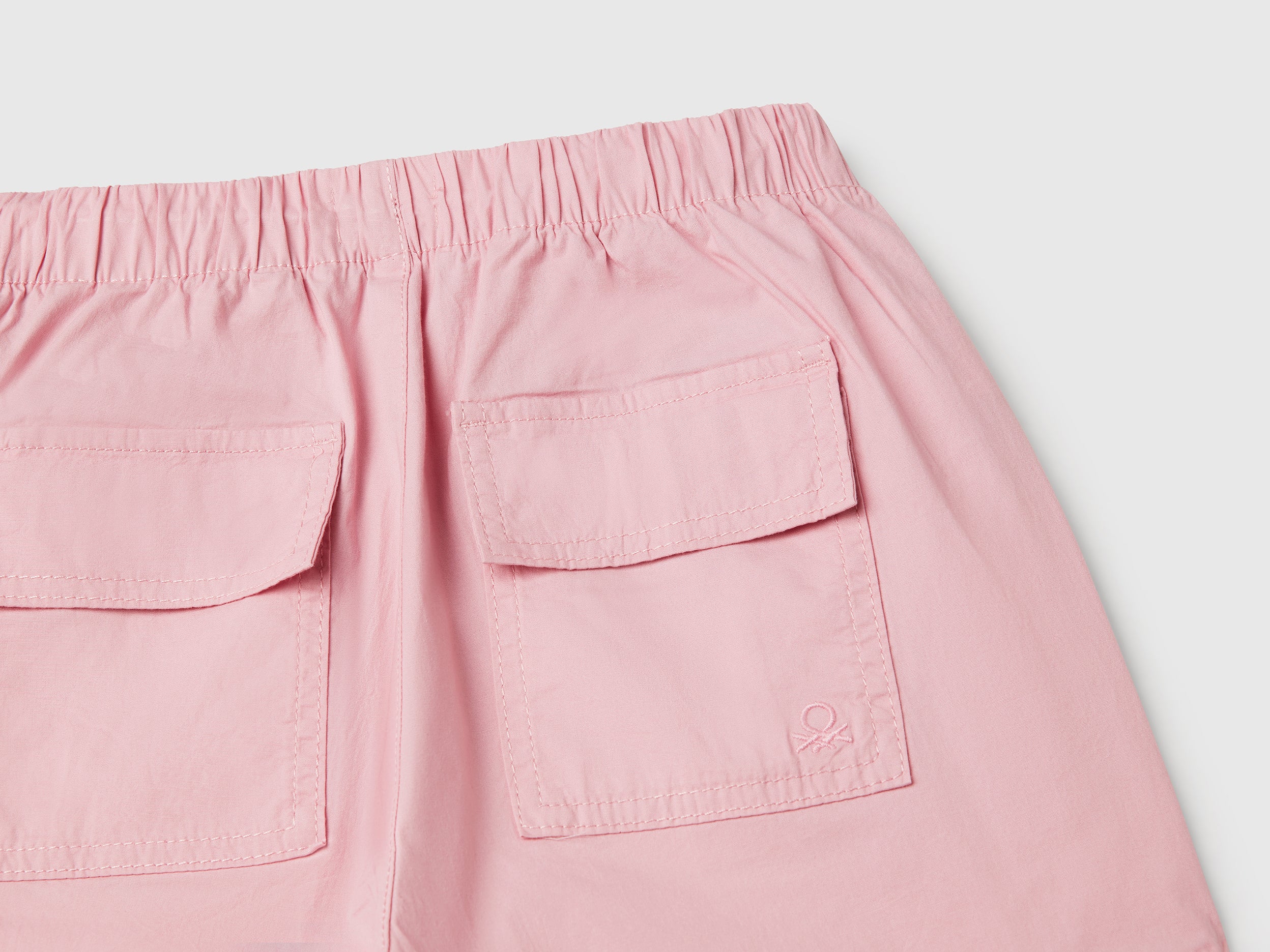 Pantaloni cargo in cotone stretch - Image 3