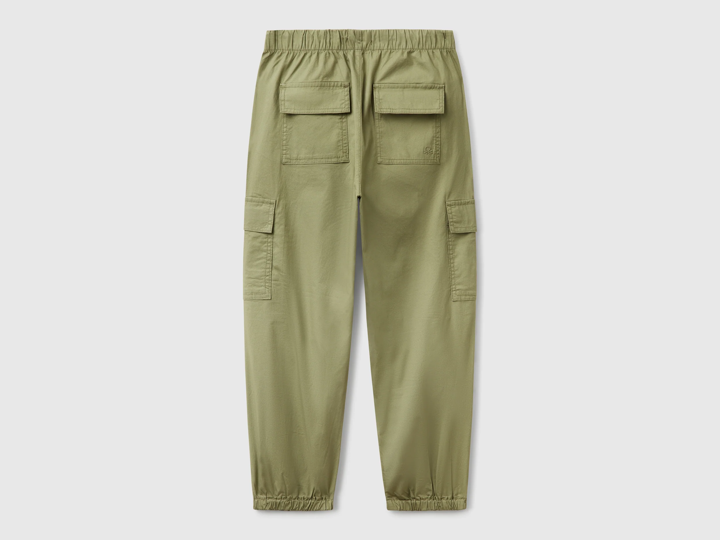 Pantaloni cargo in cotone stretch - Image 2