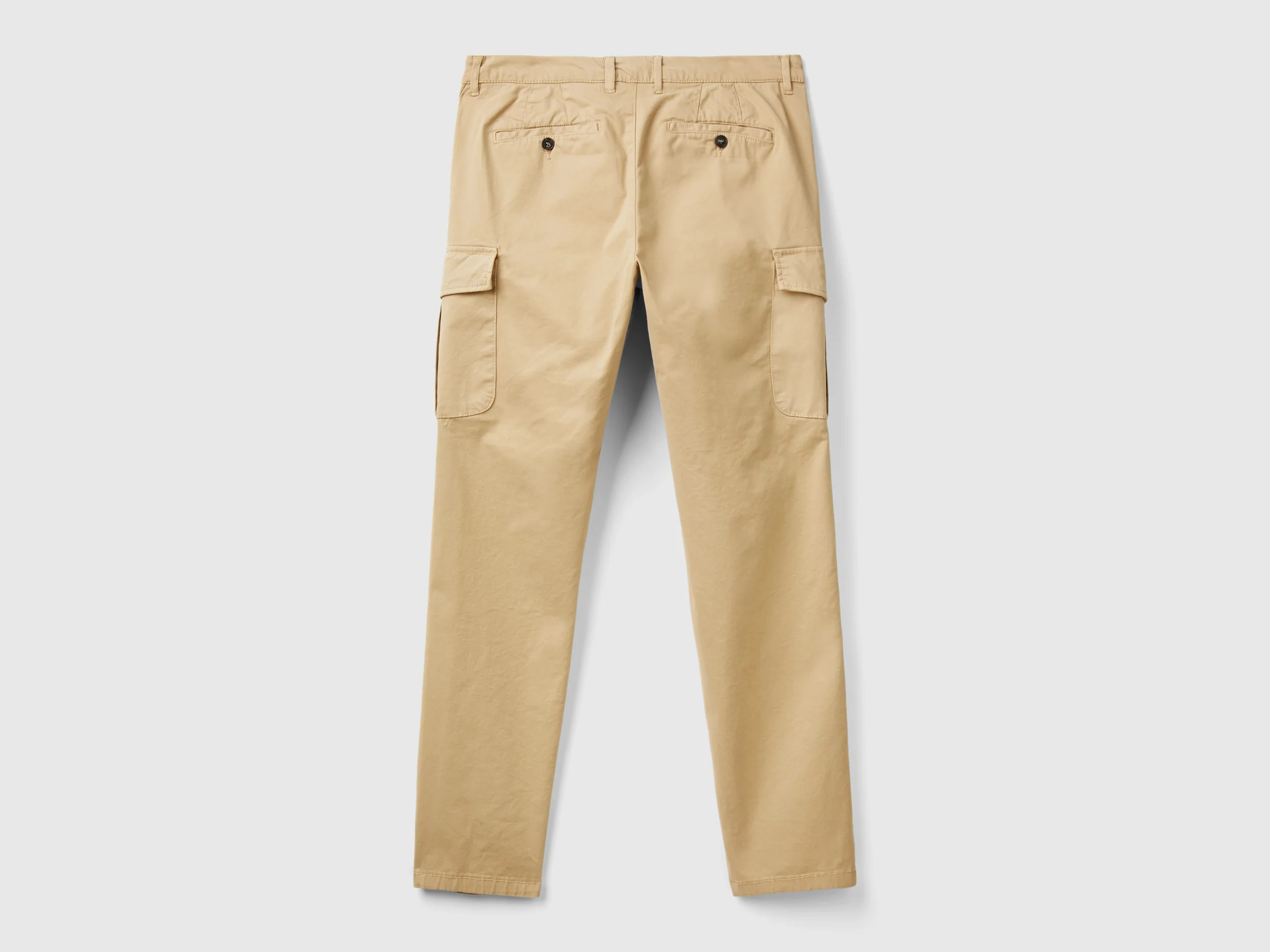 Pantaloni cargo in cotone stretch - Image 2