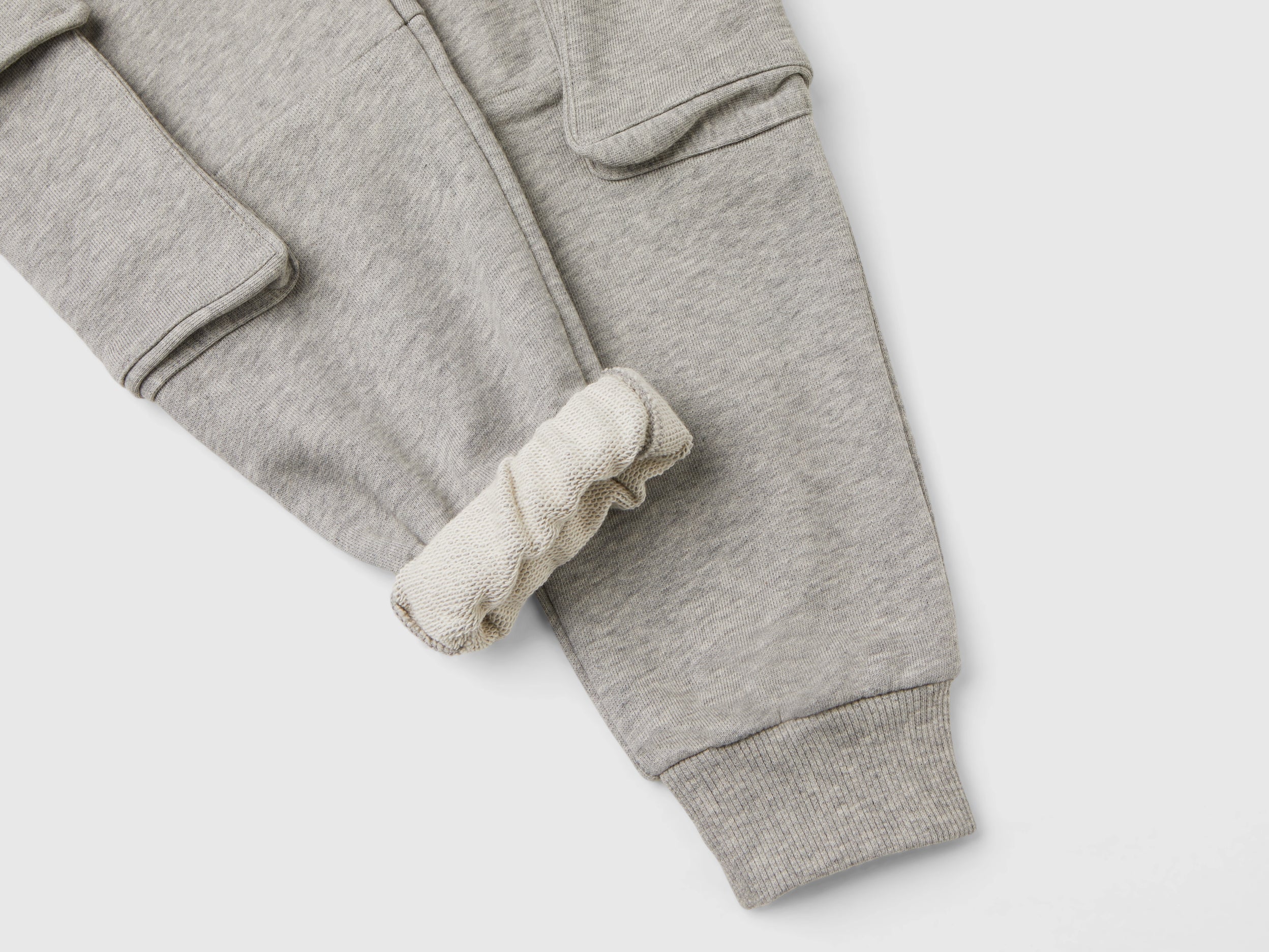 Pantaloni cargo in felpa - Image 3