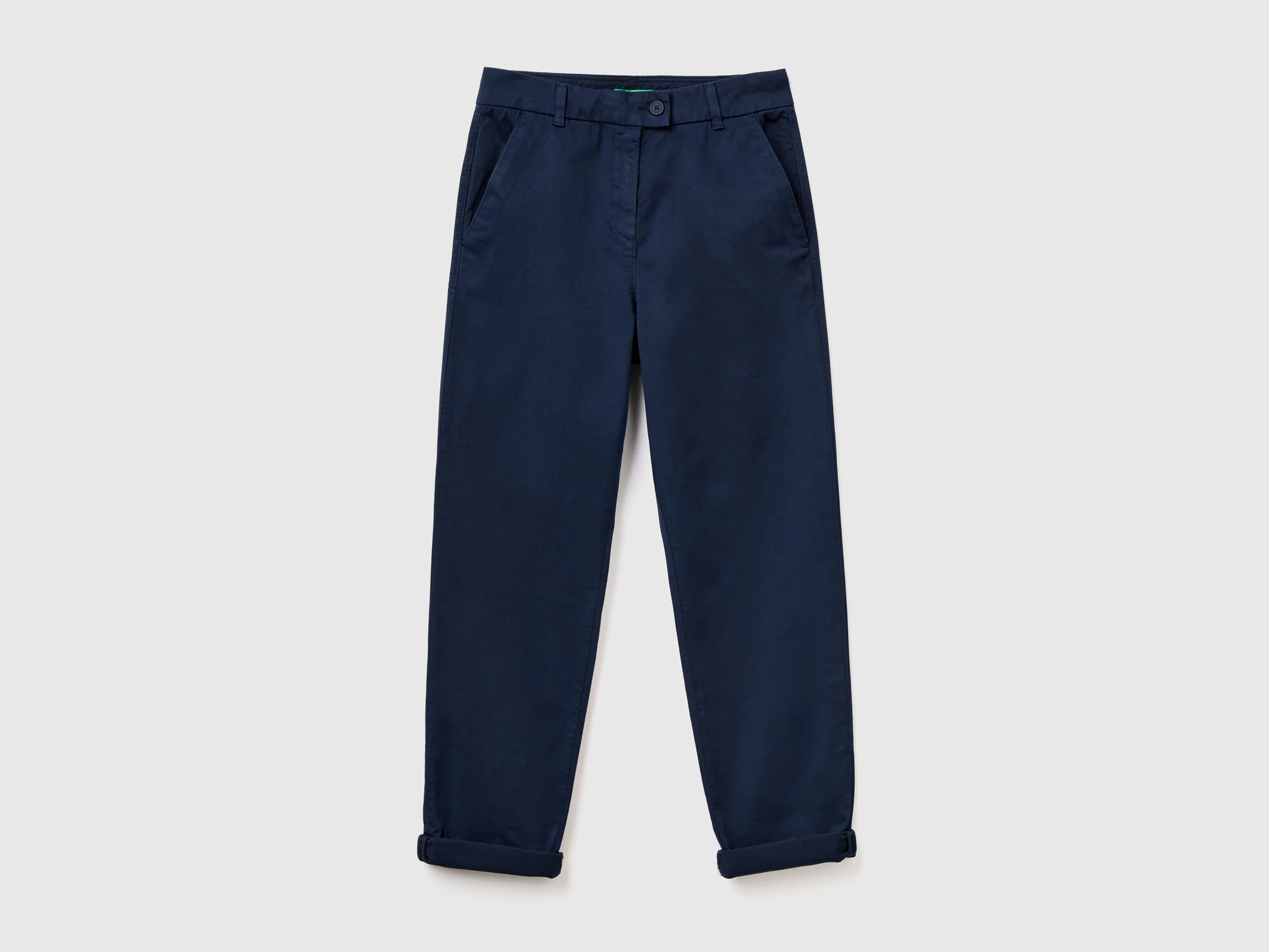 Pantaloni chino in cotone stretch