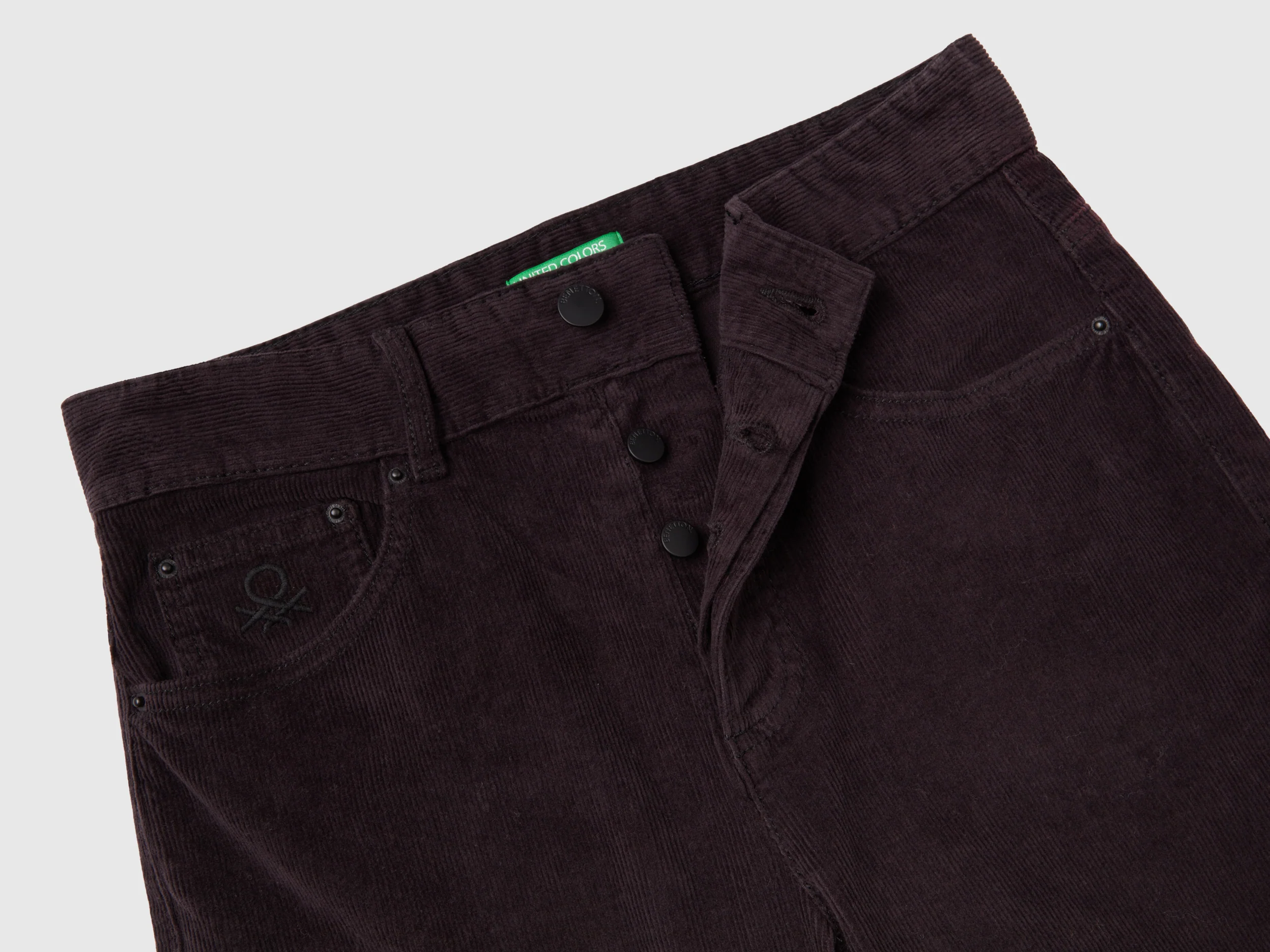 Pantaloni cinque tasche in velluto - Image 3