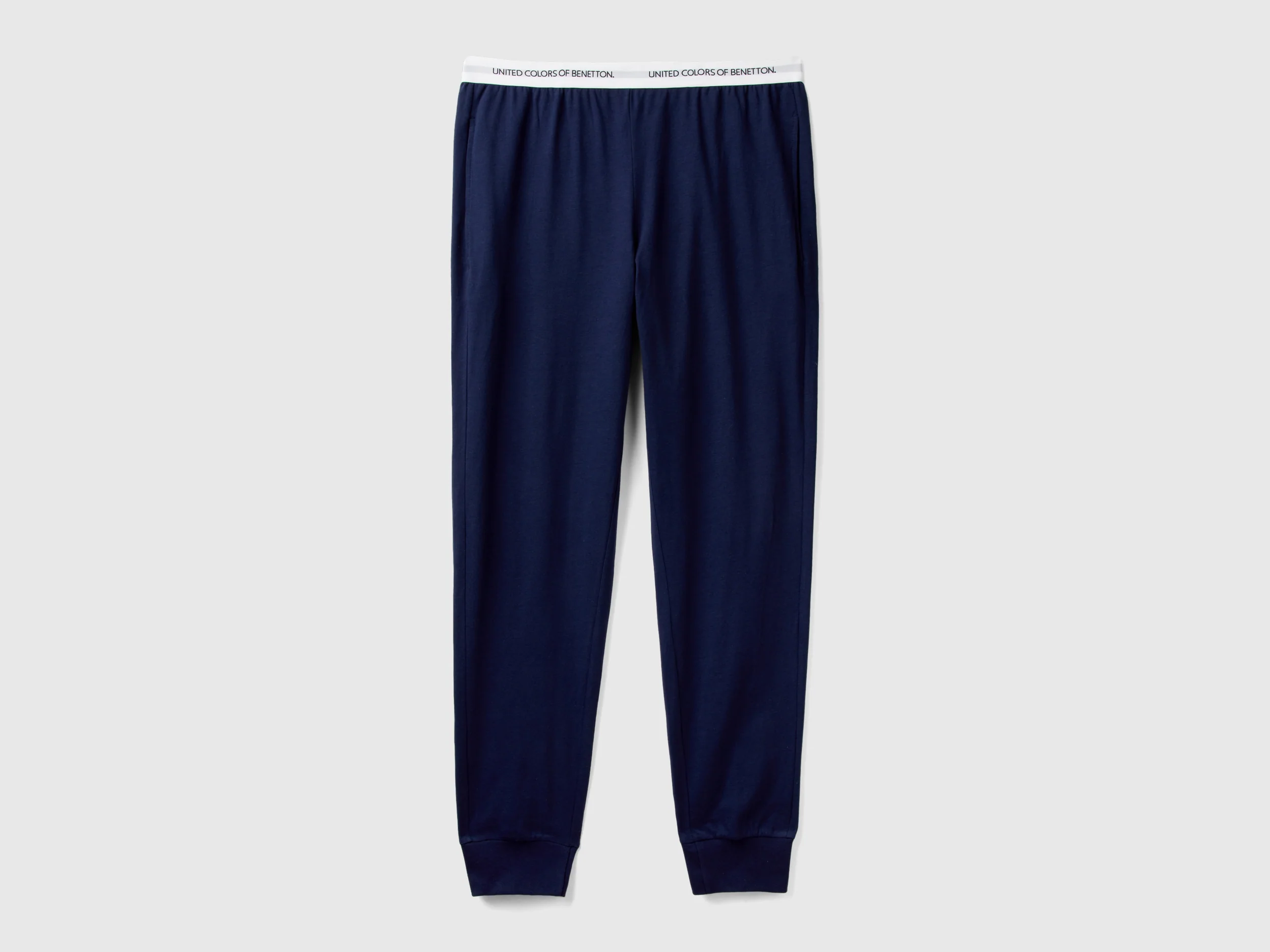 Pantaloni con elastico logato