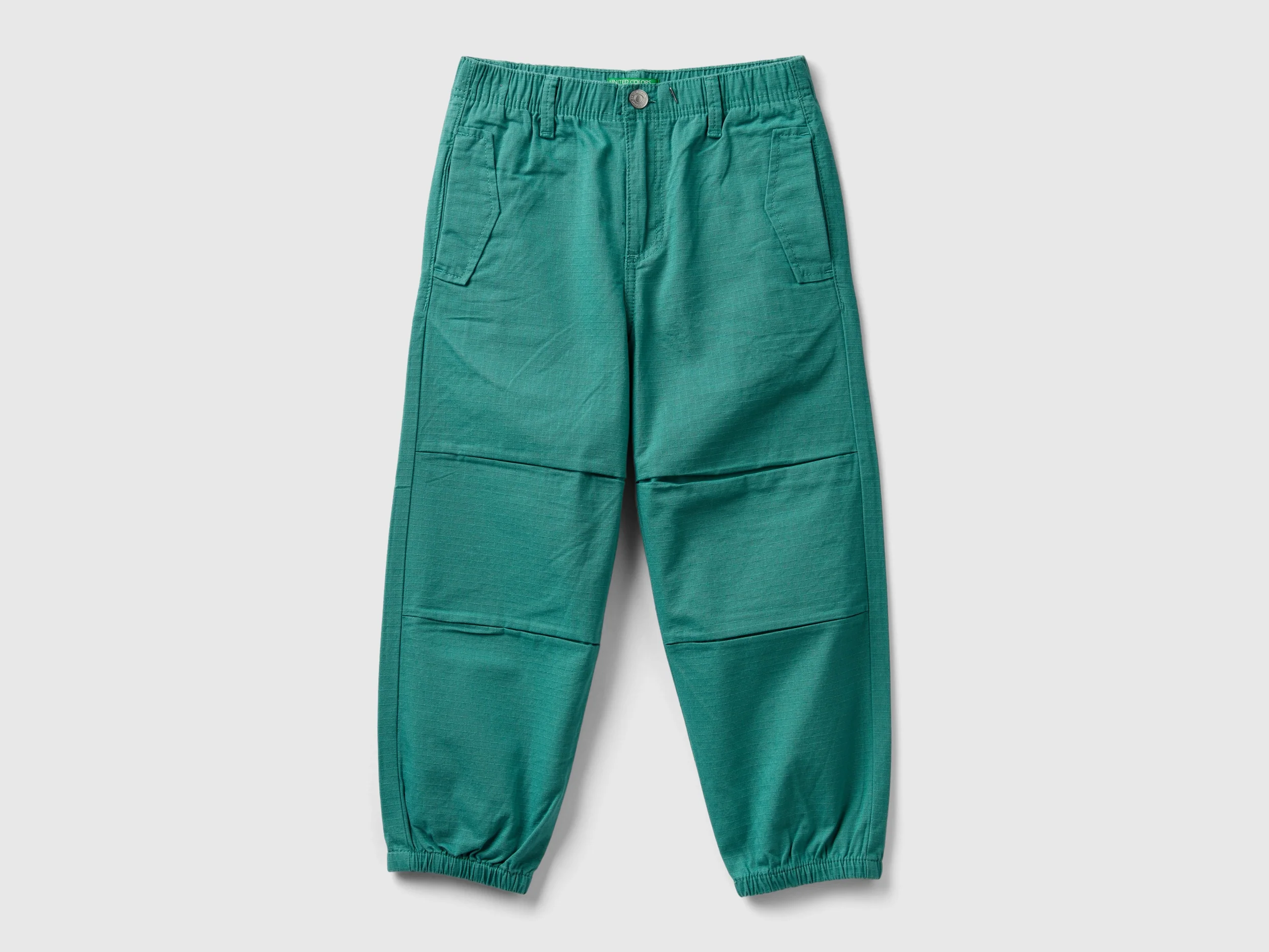 Pantaloni con tagli 100% cotone