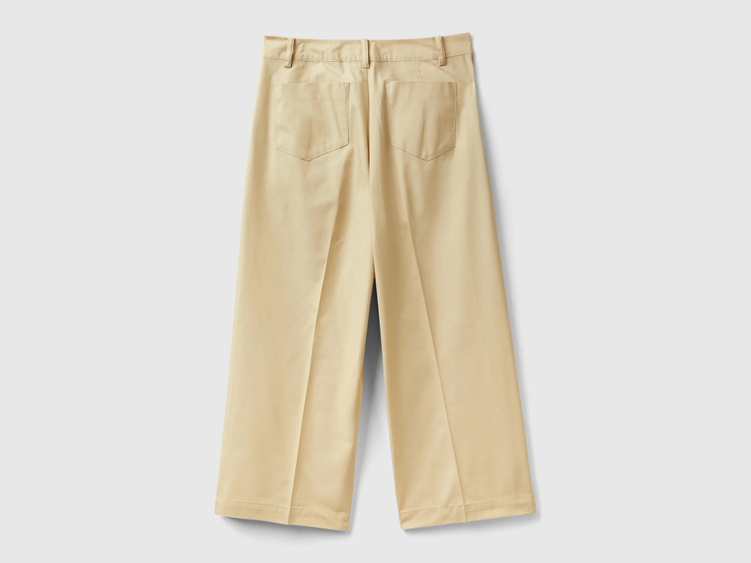 Pantaloni cropped 100% cotone - Image 2