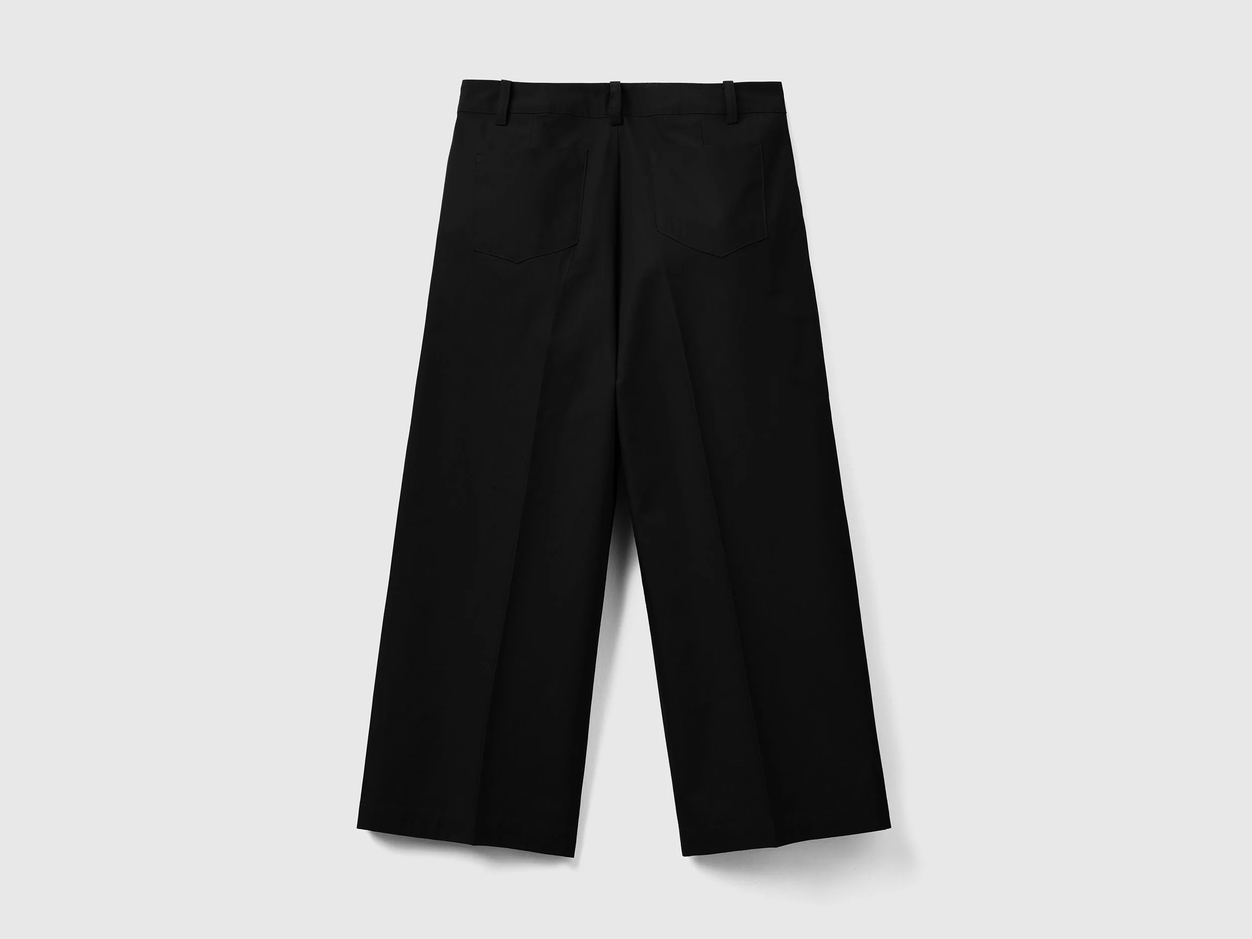 Pantaloni cropped 100% cotone - Image 2
