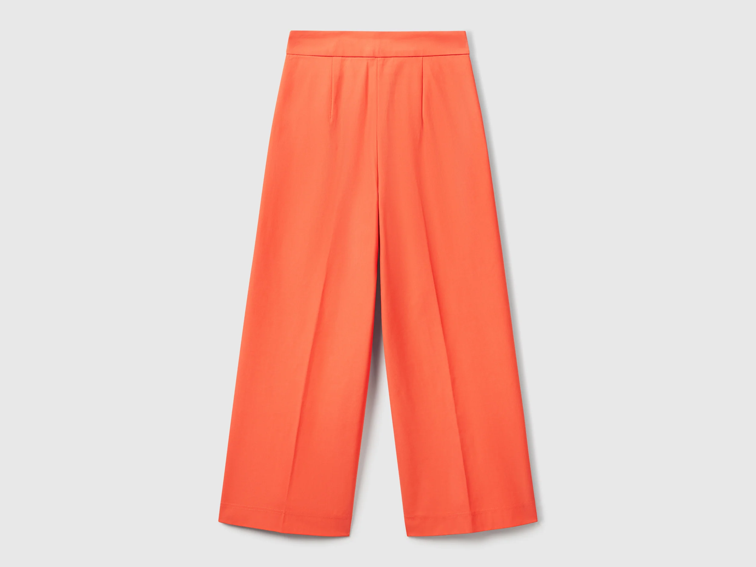 Pantaloni cropped a vita alta - Image 2