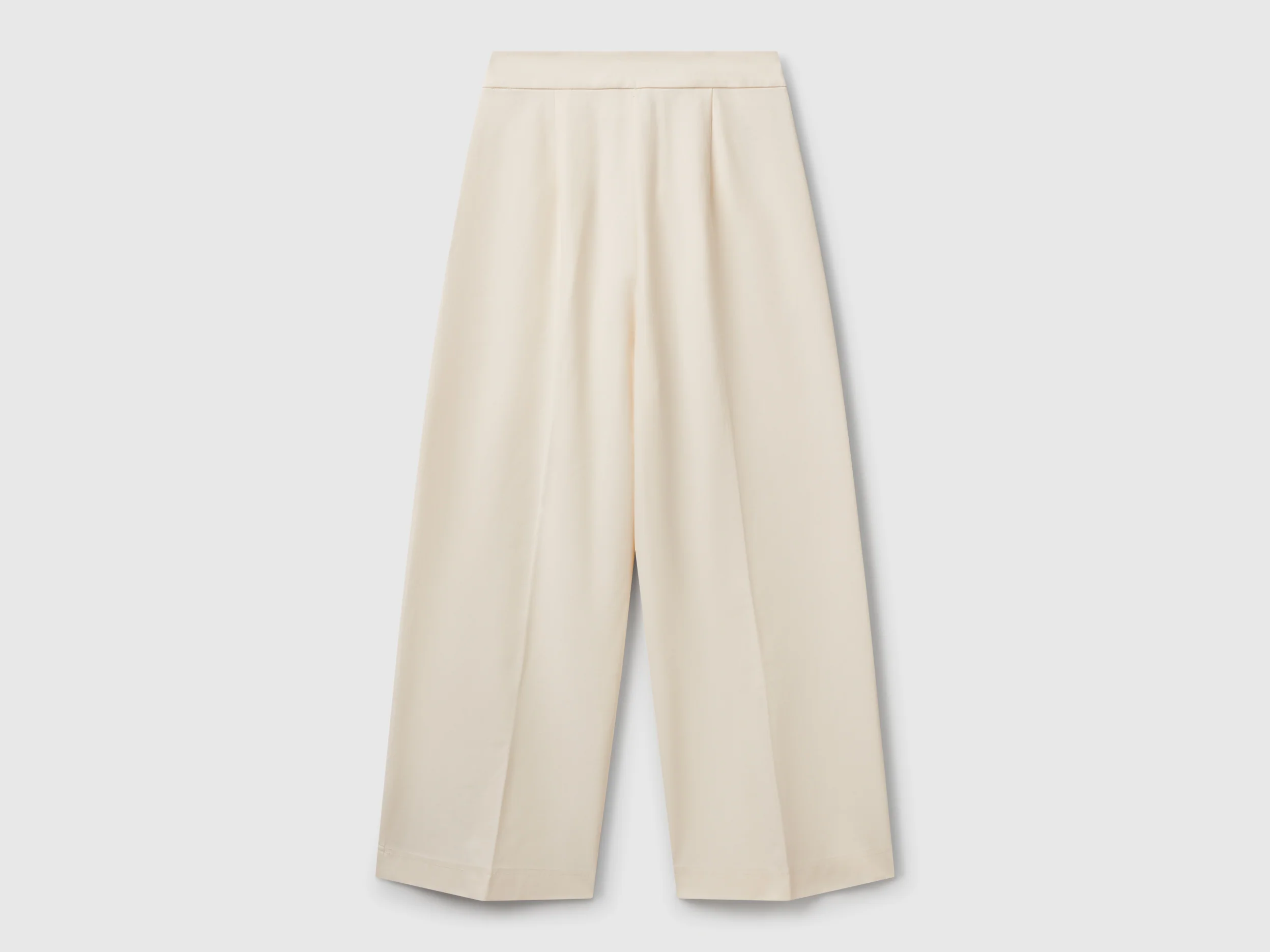 Pantaloni cropped a vita alta - Image 2