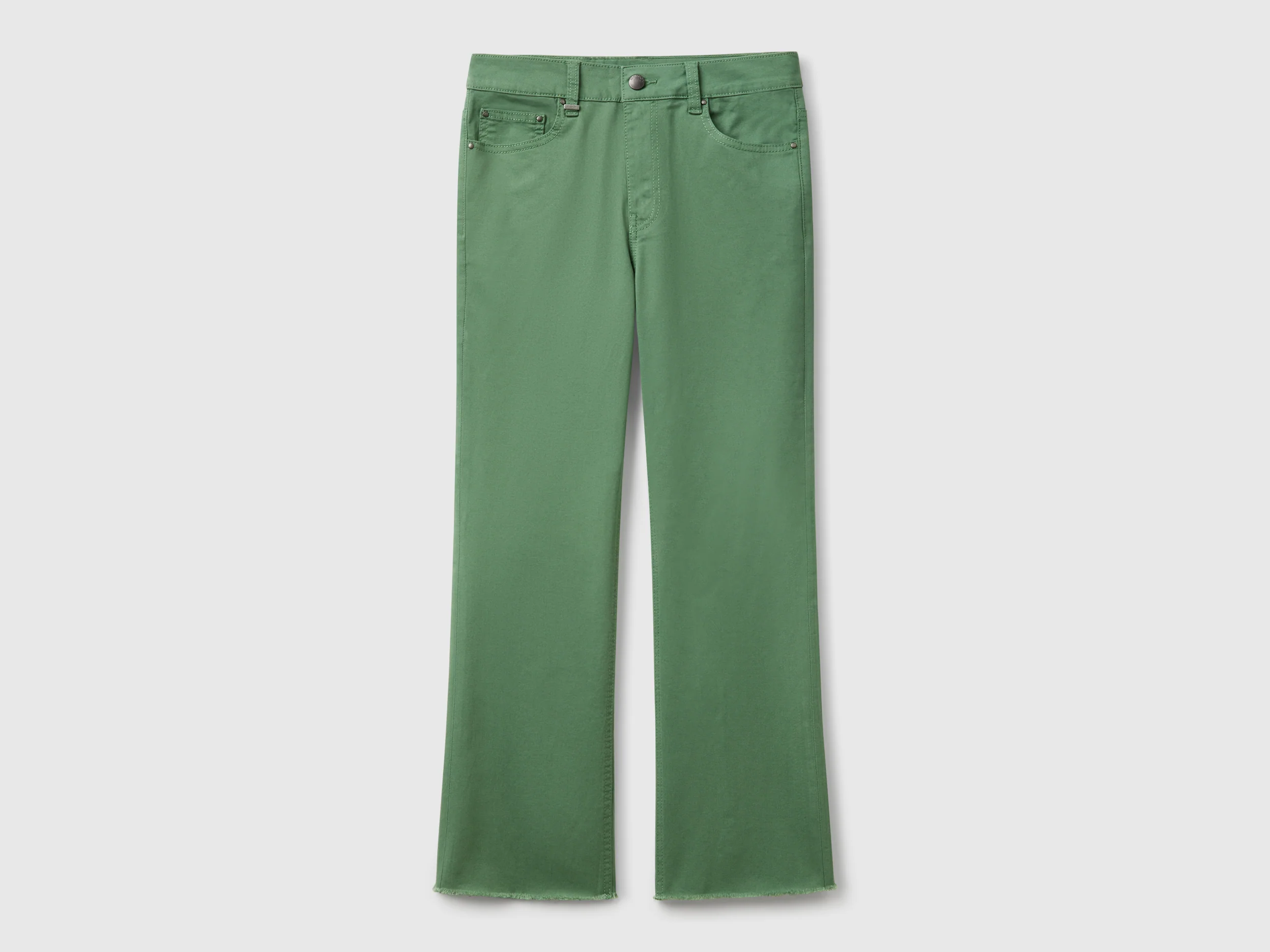 Pantaloni cropped cinque tasche