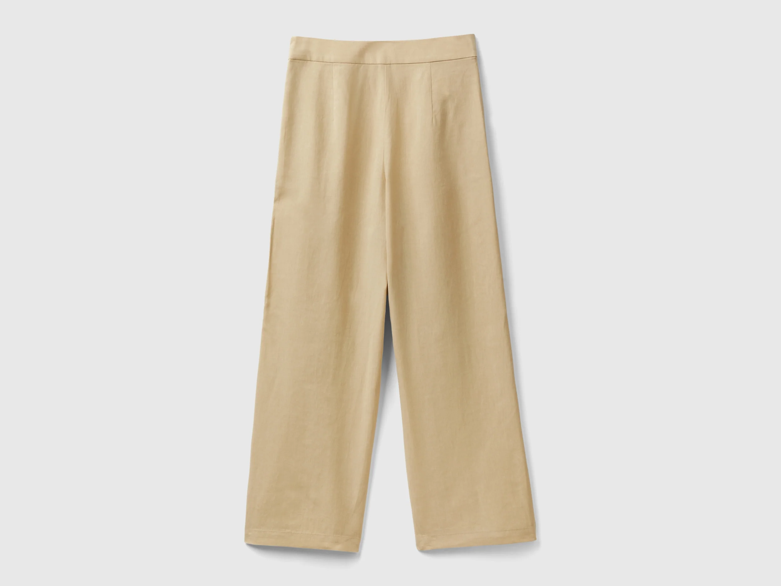 Pantaloni cropped in misto viscosa sostenibile - Image 2