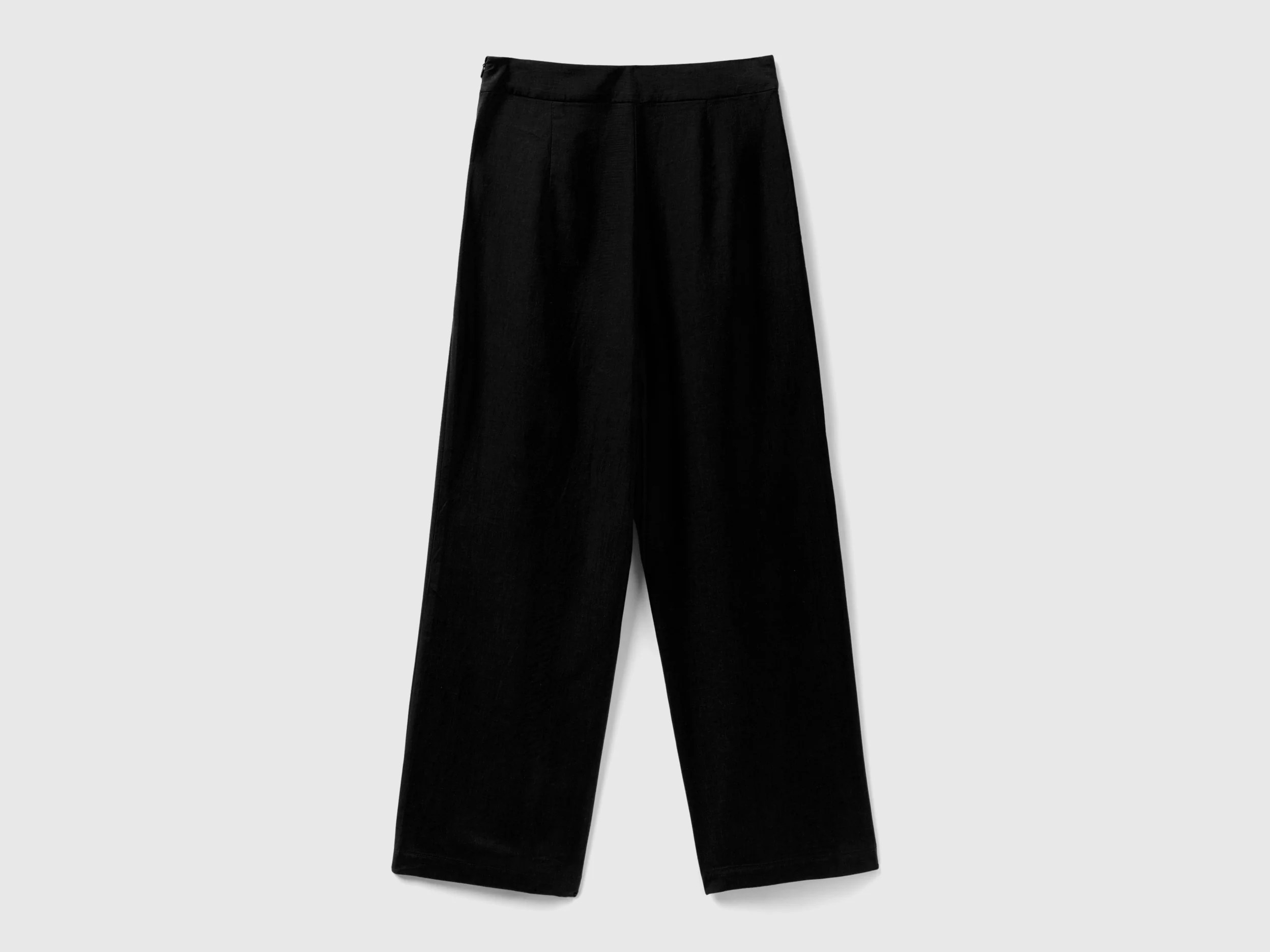 Pantaloni cropped in misto viscosa sostenibile - Image 2