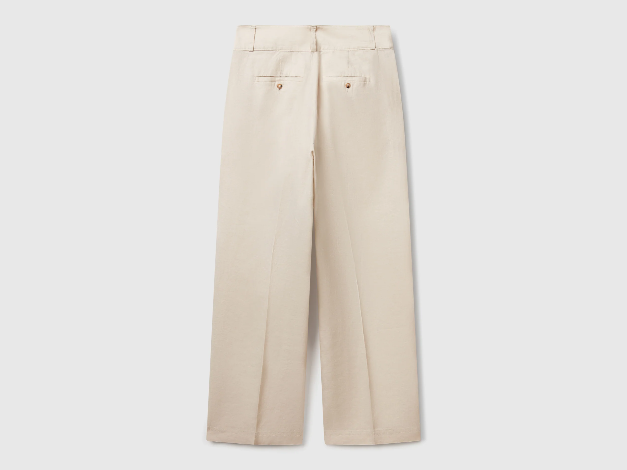 Pantaloni dritti in puro lino - Image 2