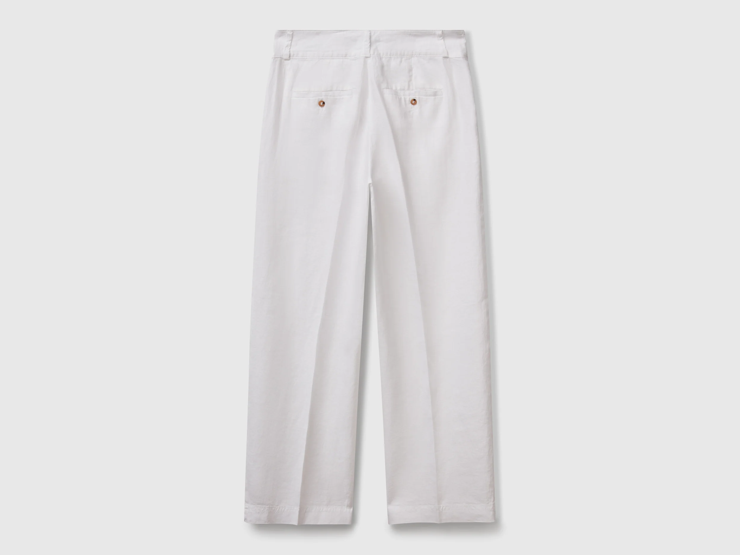 Pantaloni dritti in puro lino - Image 2