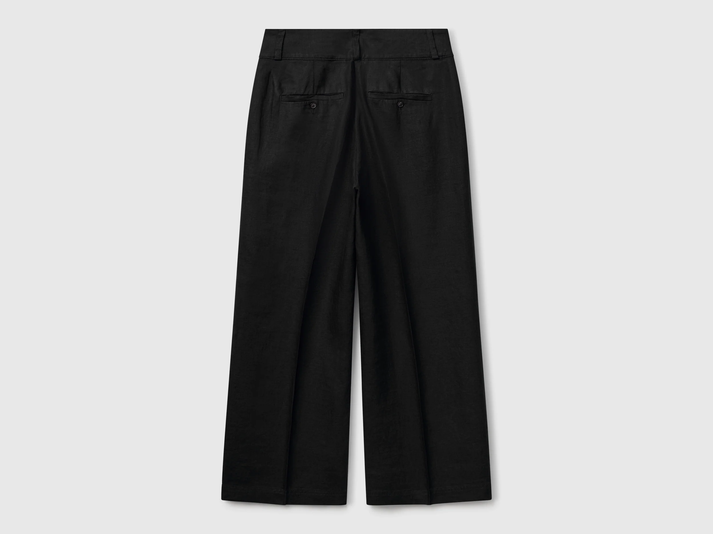Pantaloni dritti in puro lino - Image 2