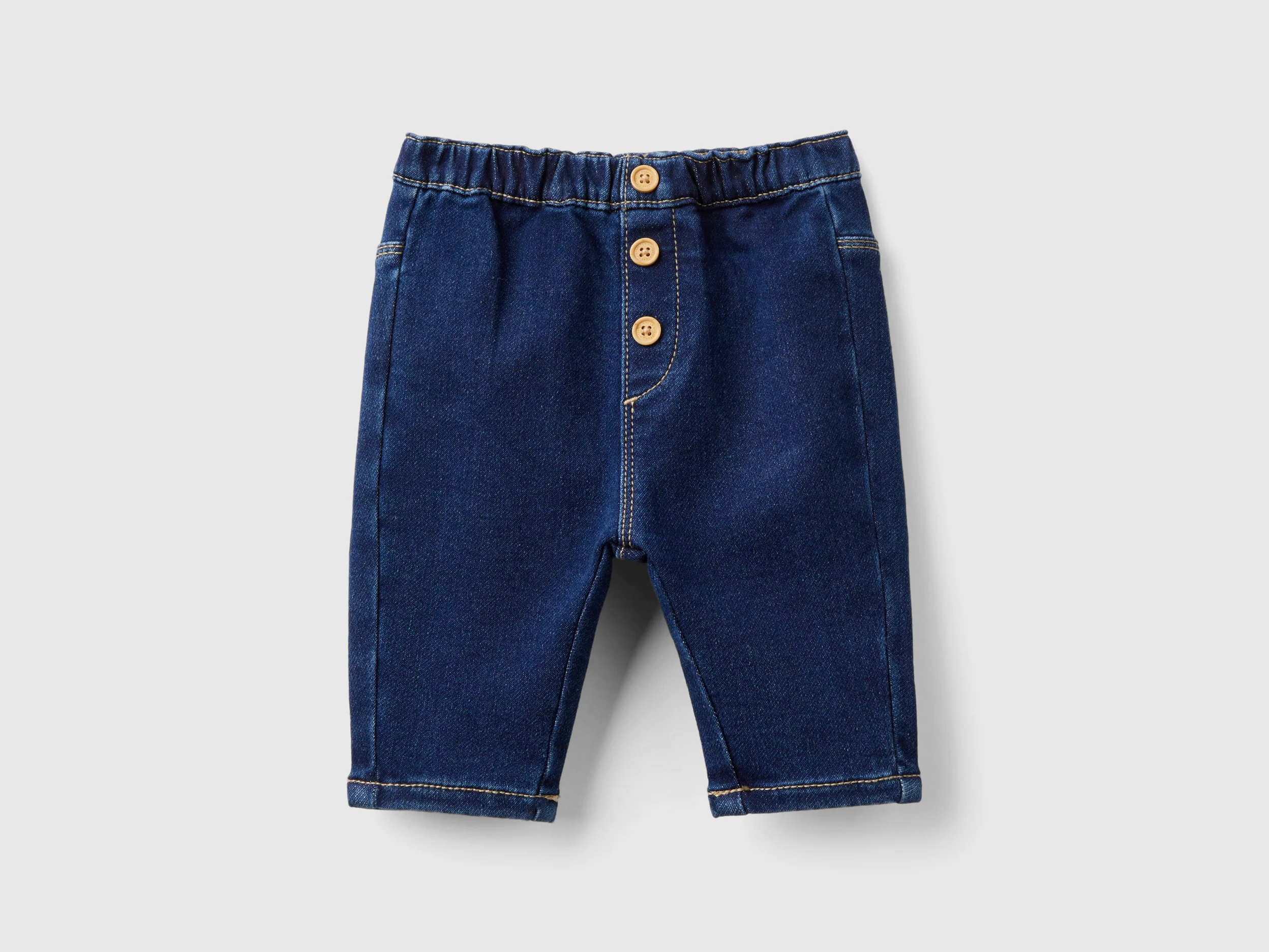 Pantaloni effetto denim