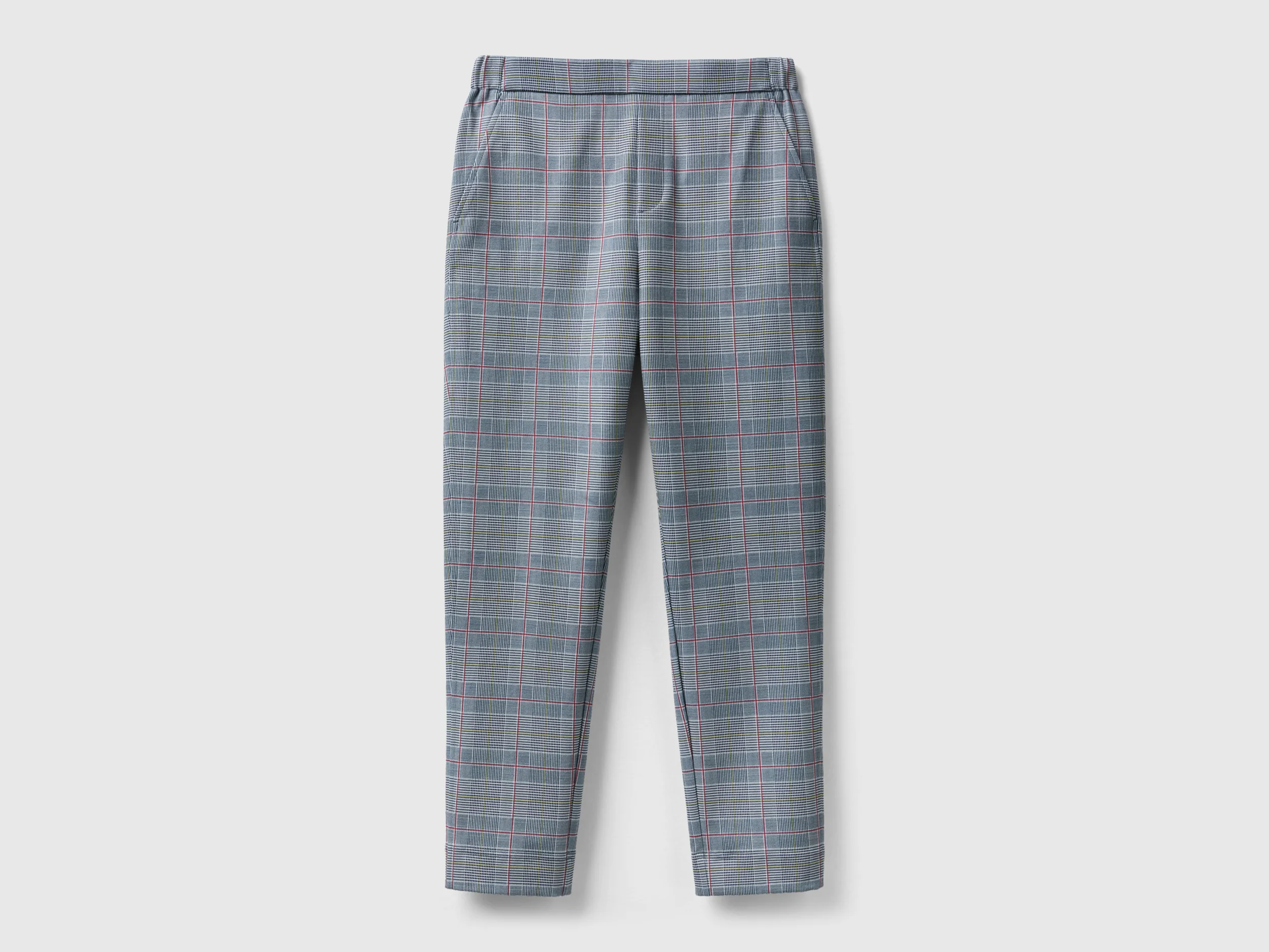 Pantaloni fantasia con elastico in vita